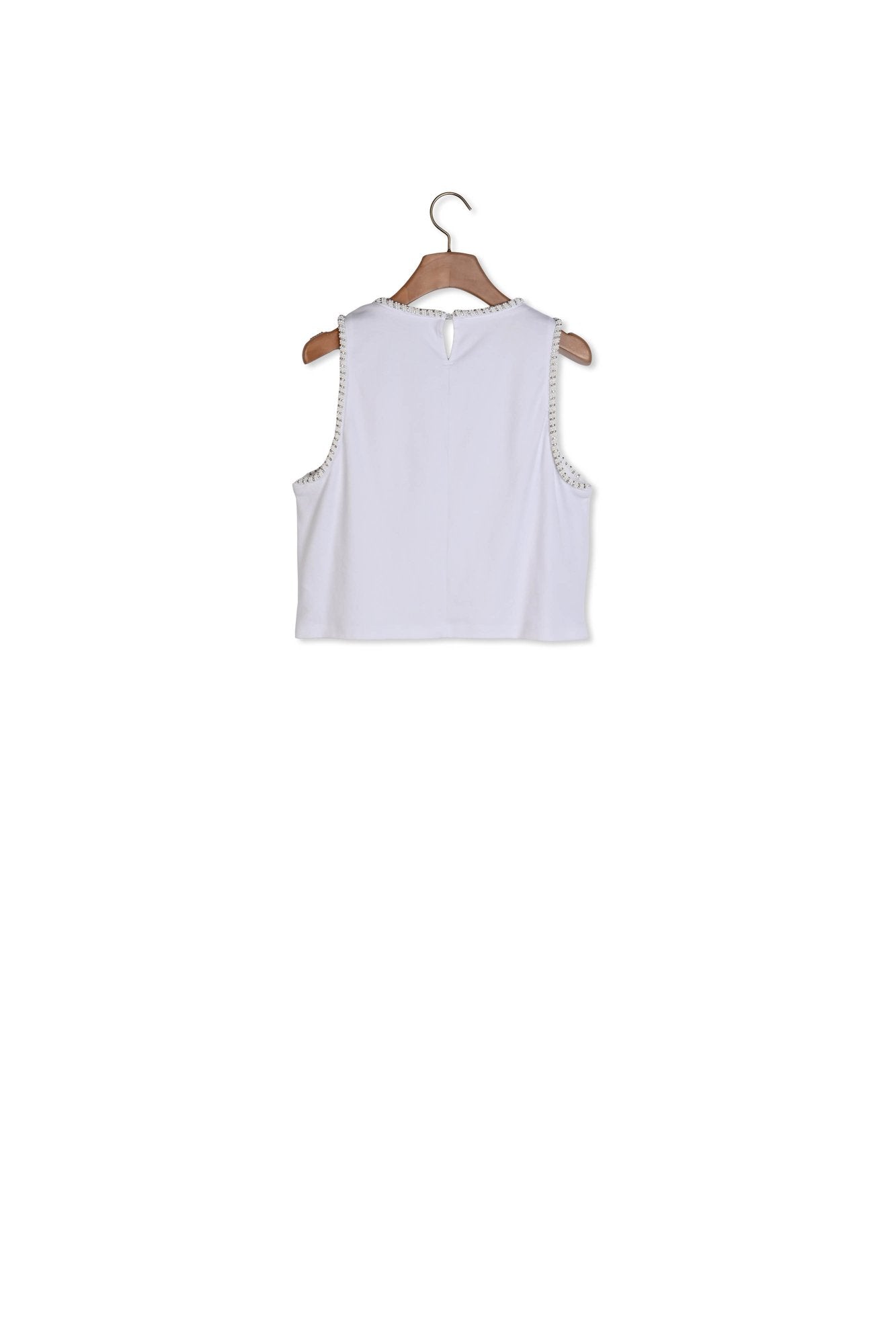 Top court perlé Sandro seconde main