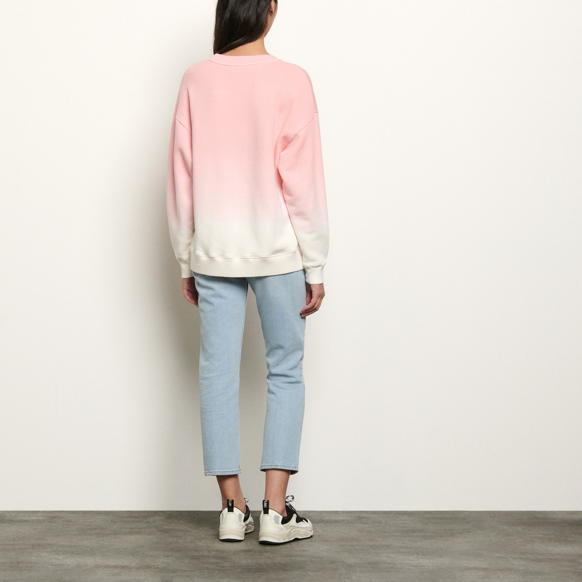 Sweatshirt dégradé avec broderie Sandro seconde main