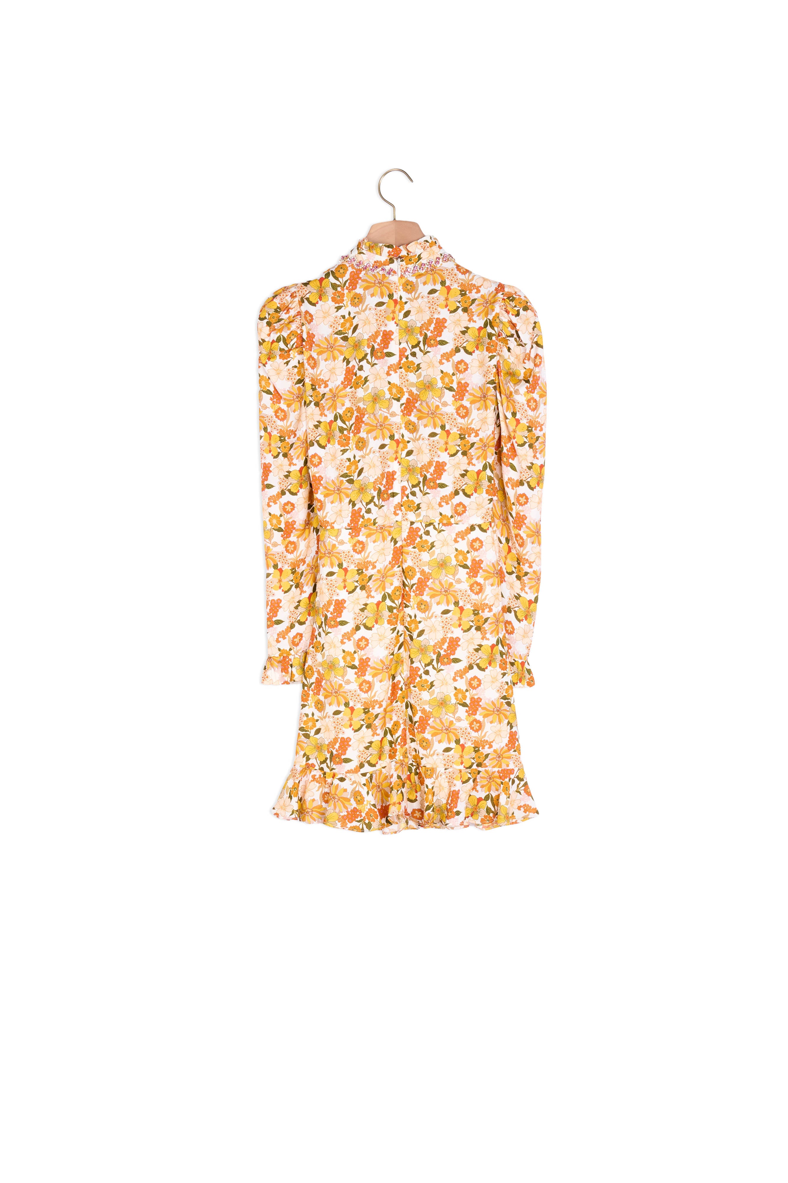 Robe courte imprimée Sandro seconde main