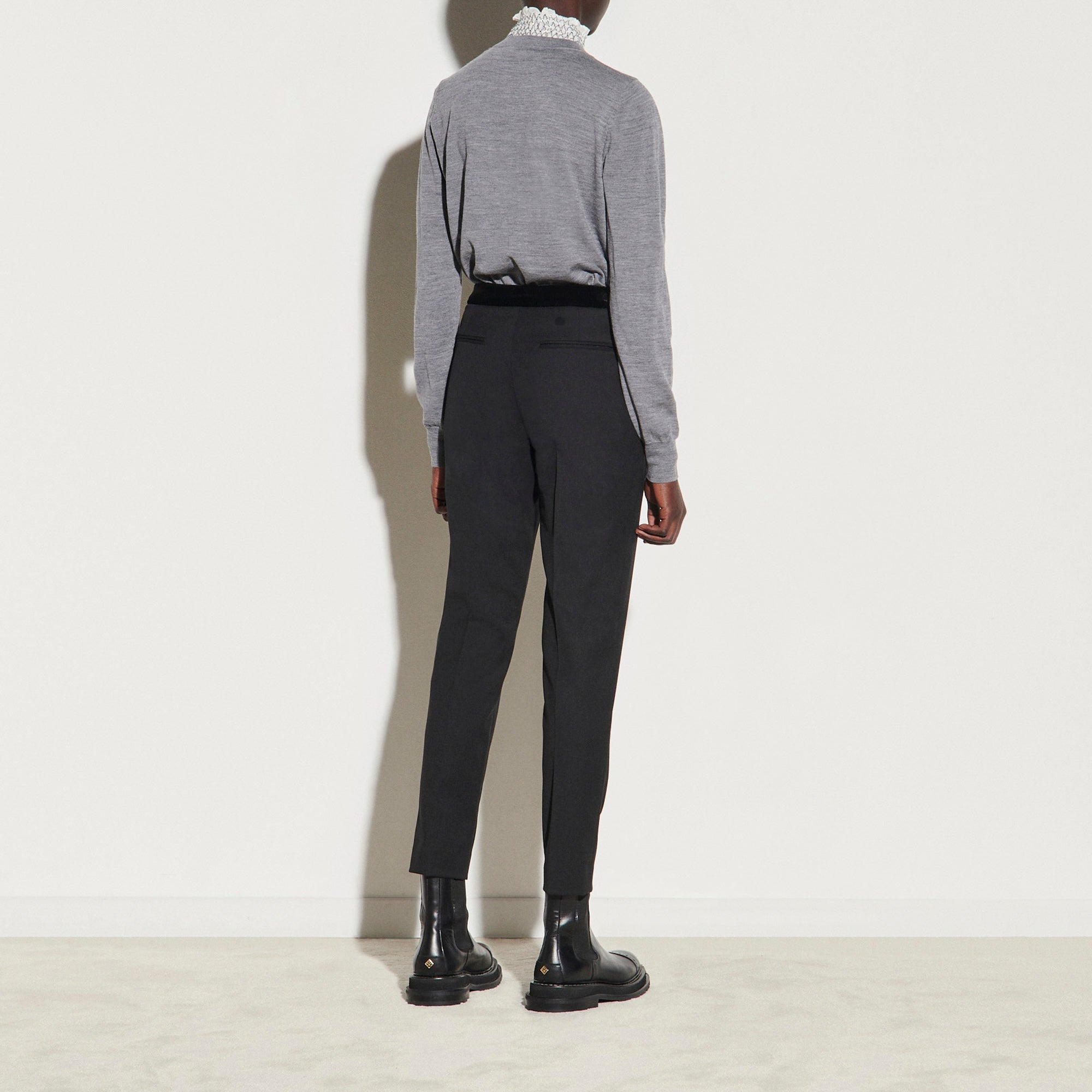 Pantalon de costume droit Sandro seconde main