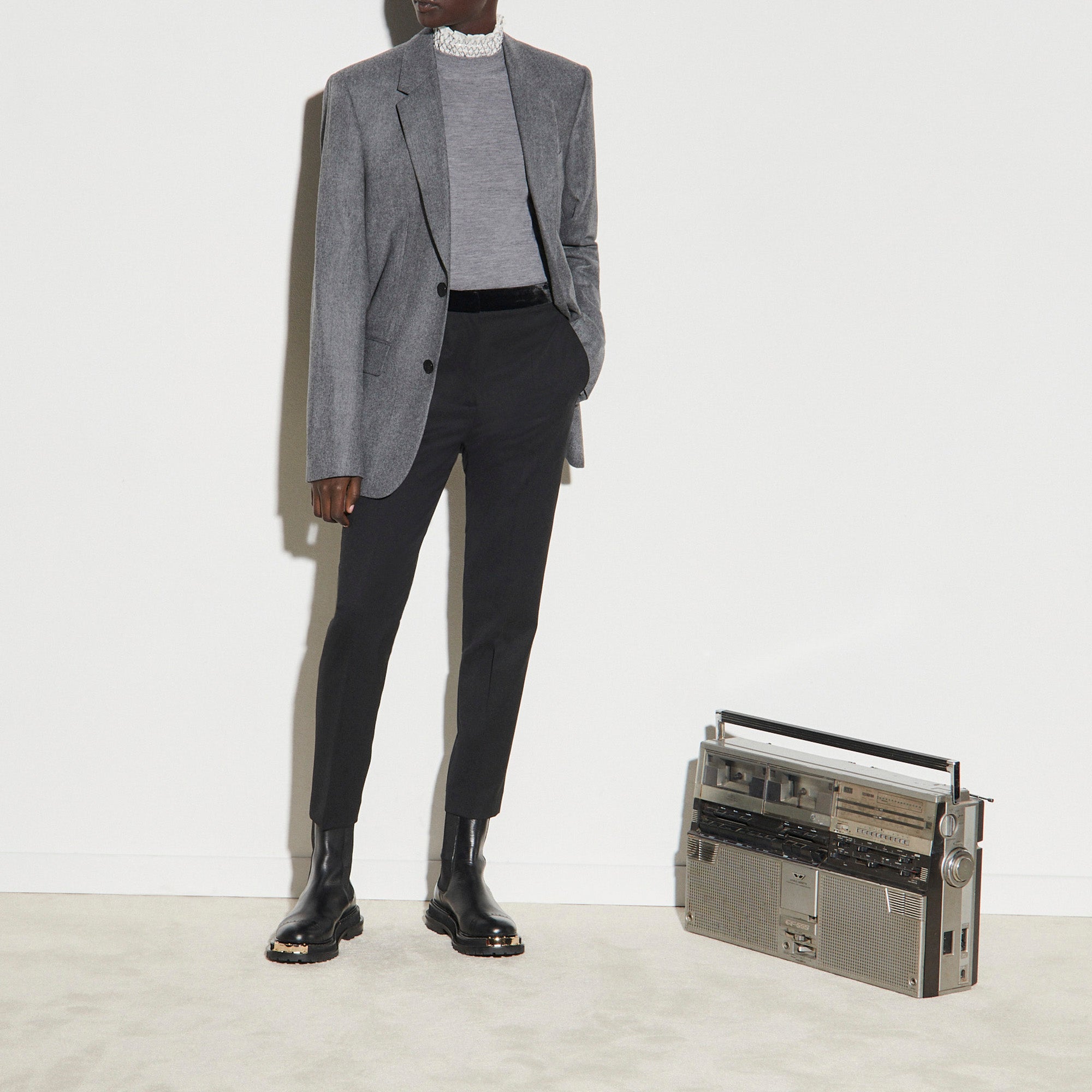 Pantalon de costume droit Sandro seconde main