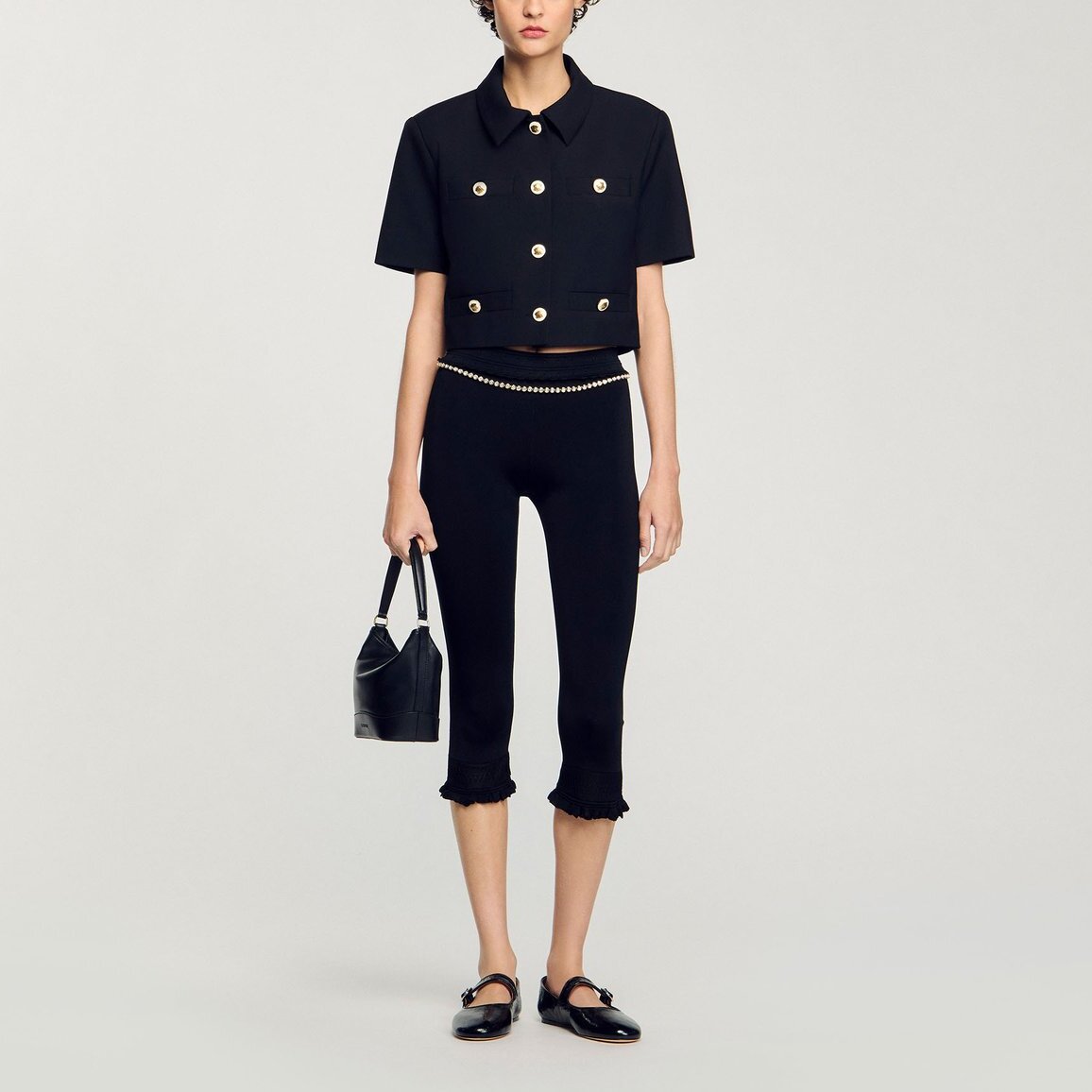 Veste à manches courtes Sandro seconde main