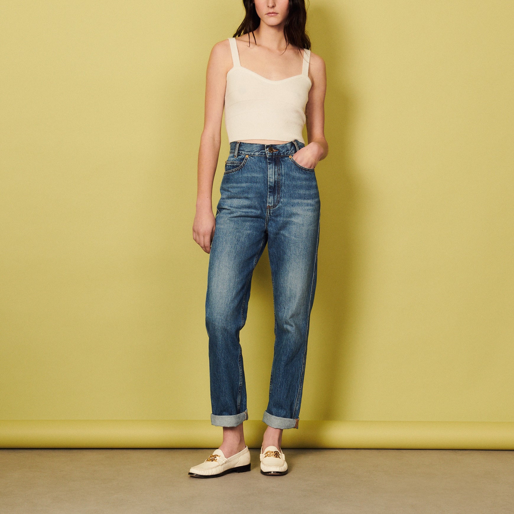 Brassière en Maille Sandro seconde main