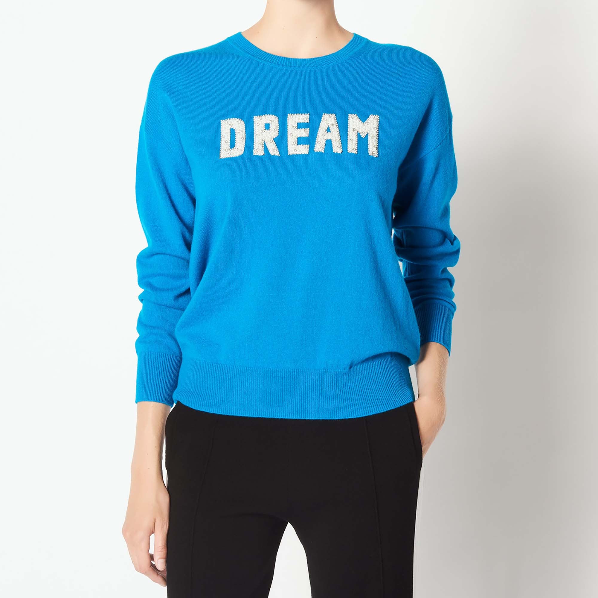 Pull à message brodé Sandro seconde main