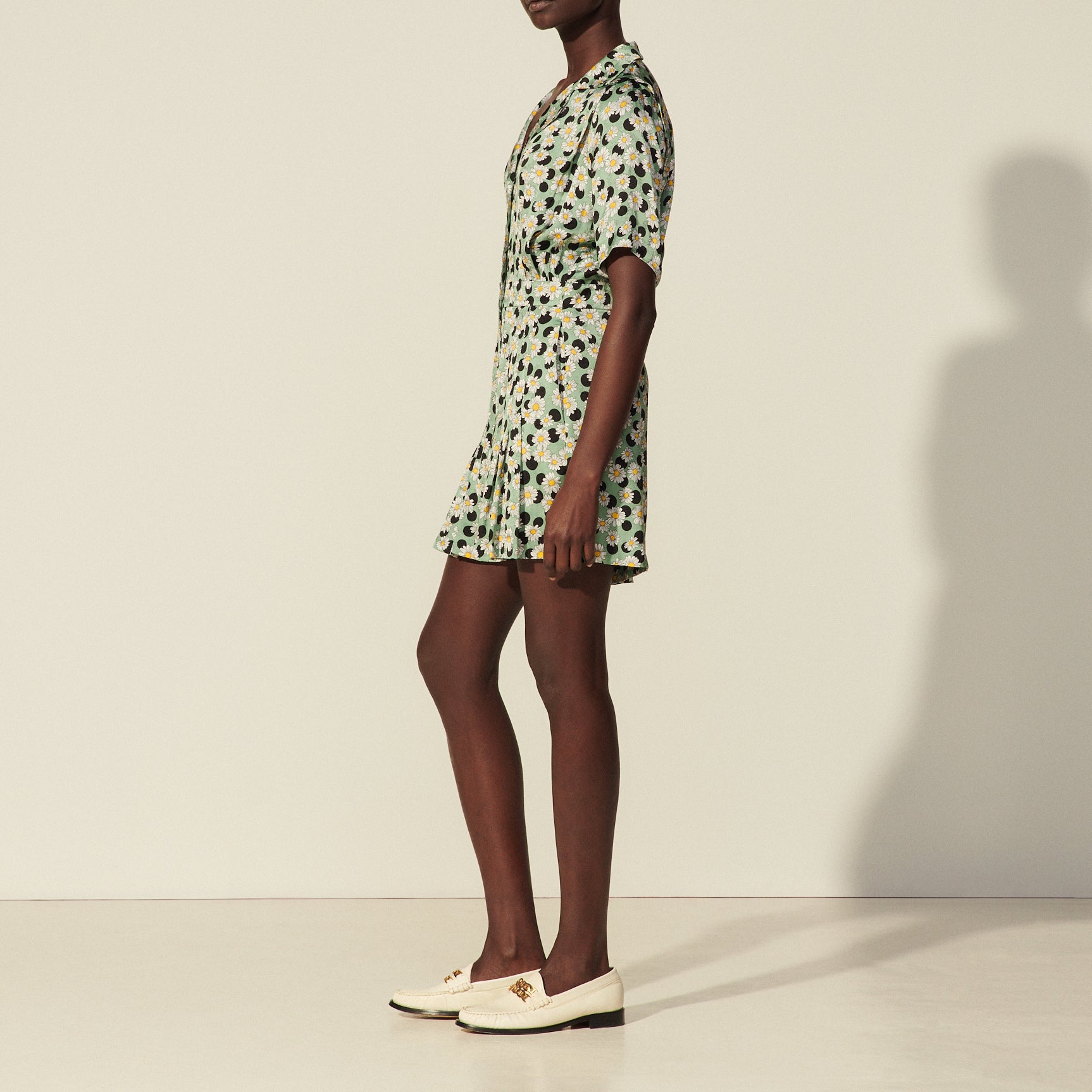 Combinaison Short imprimée Sandro seconde main