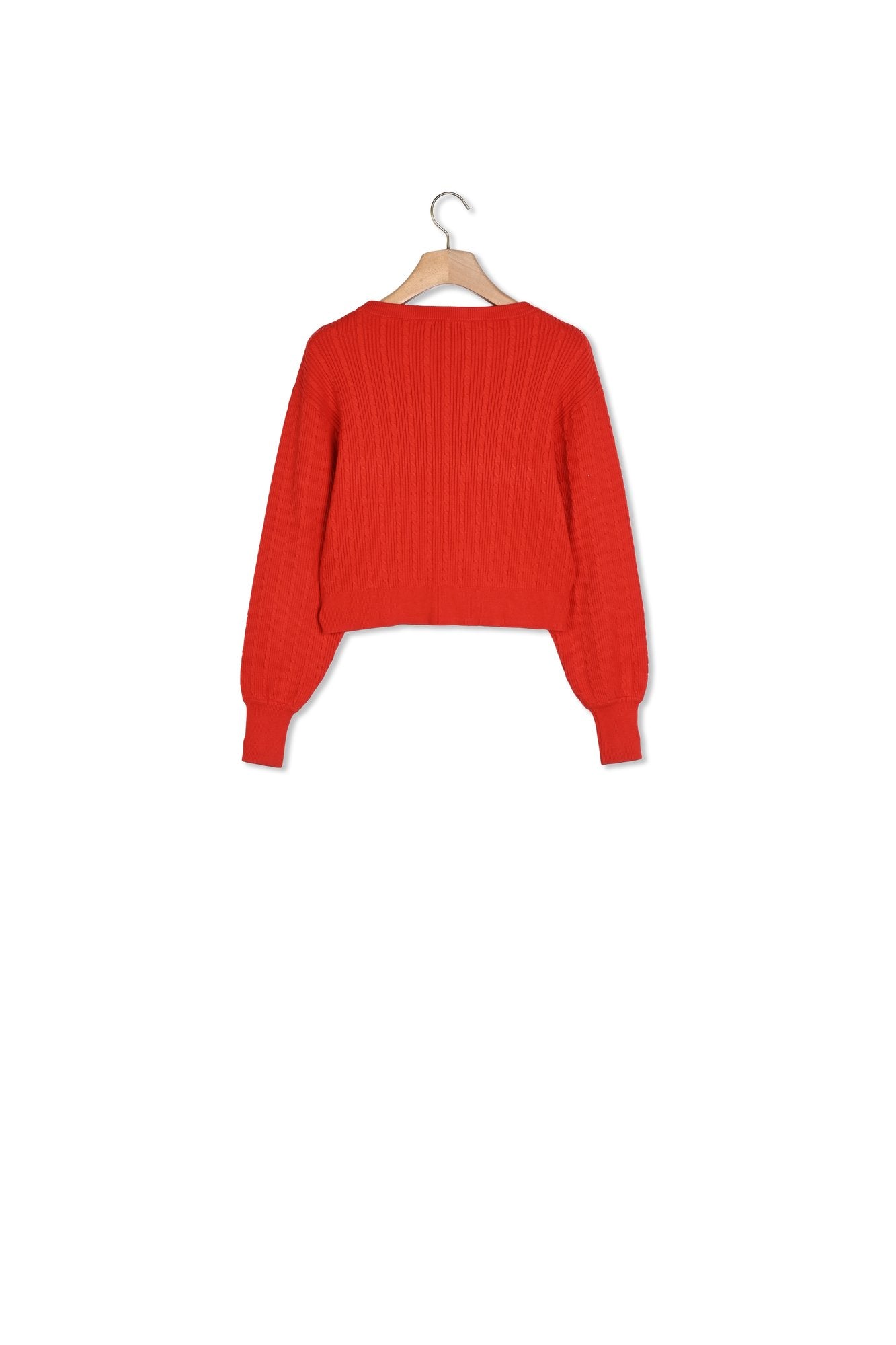 Pull court brodé Sandro seconde main