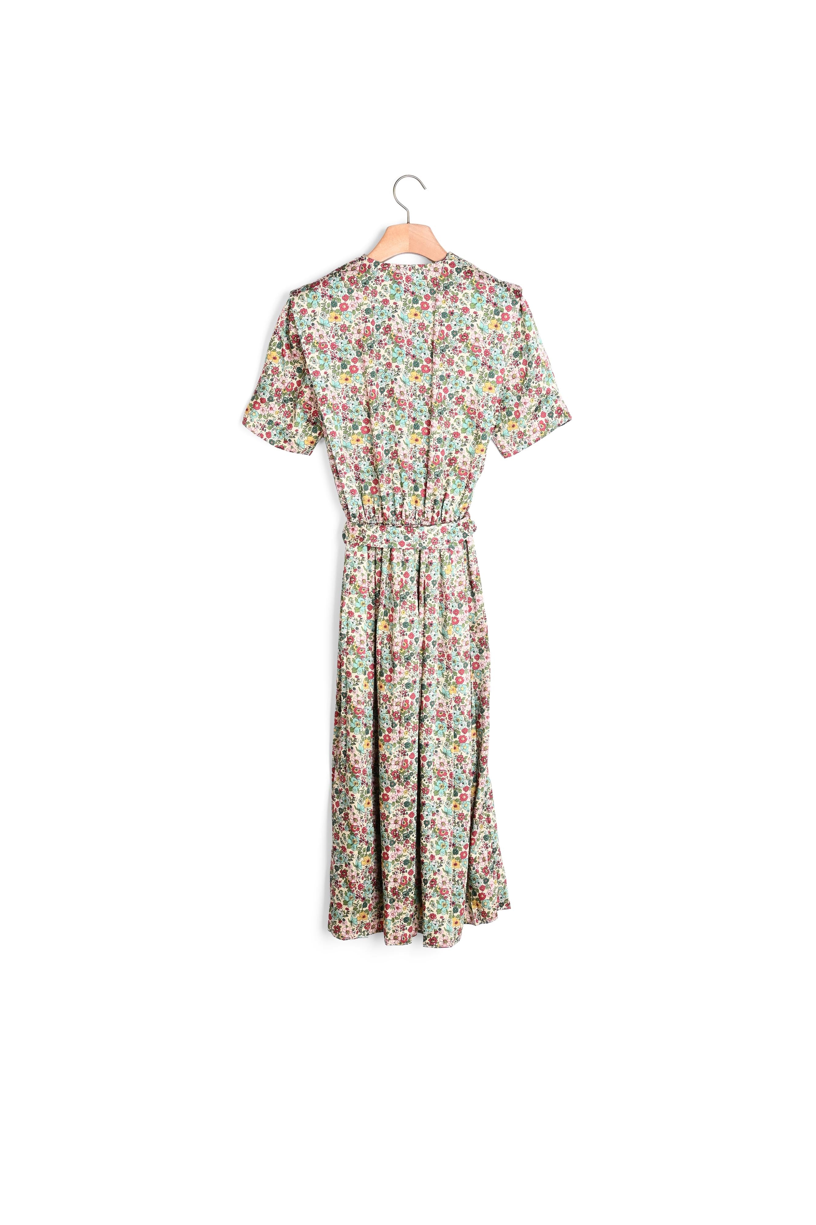 Robe longue imprimée Sandro seconde main