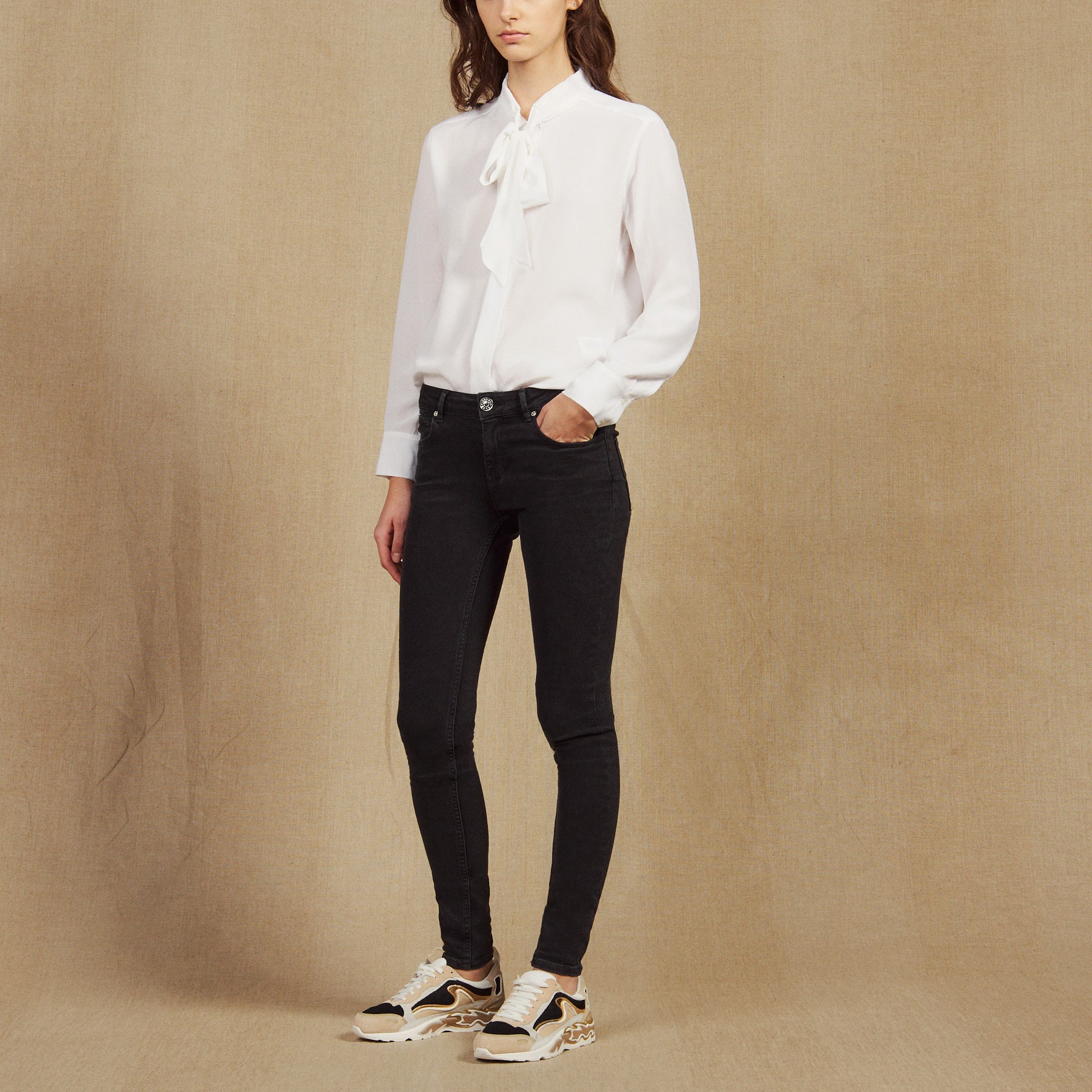 Jean slim taille normale Sandro seconde main