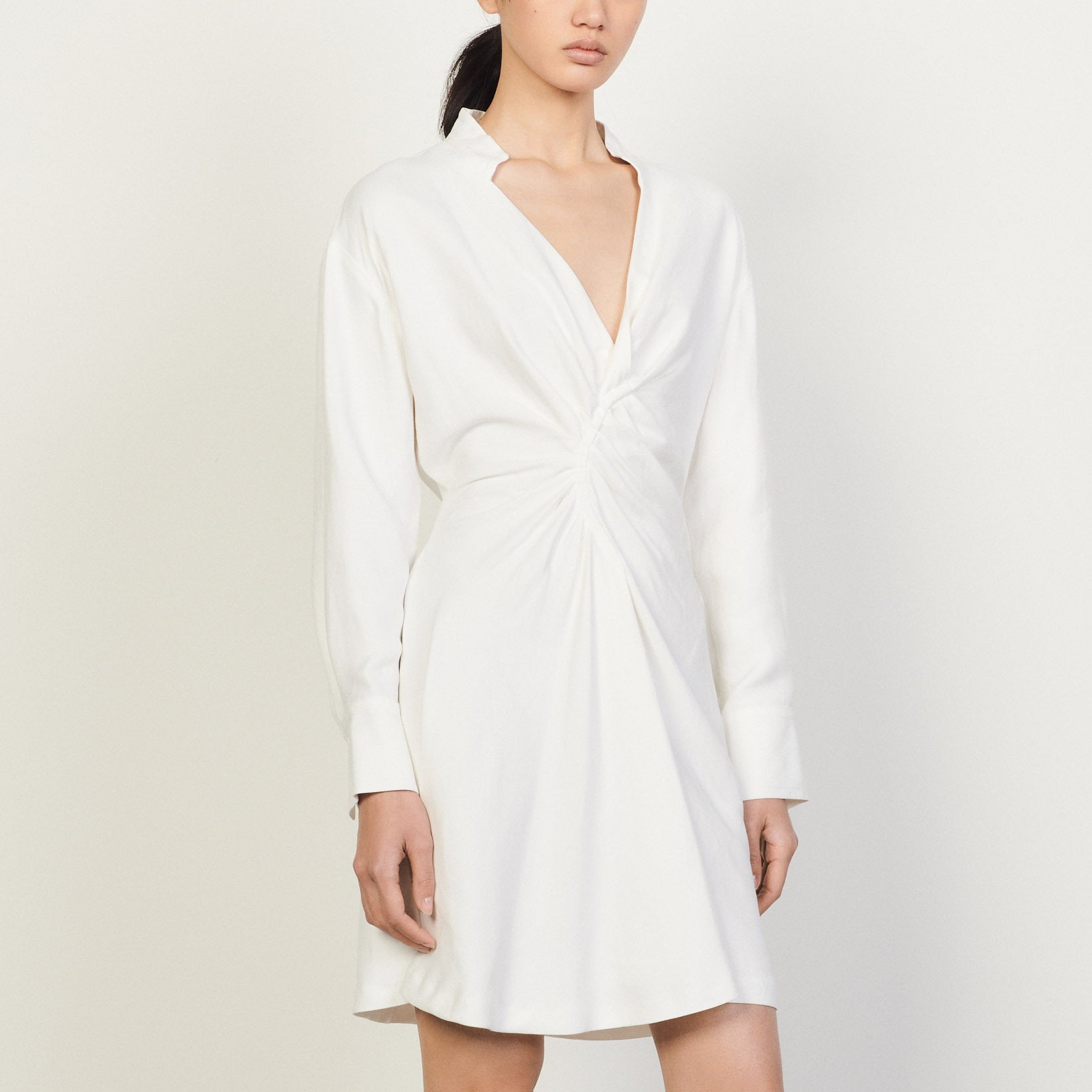 Robe courte à manches longues Sandro seconde main