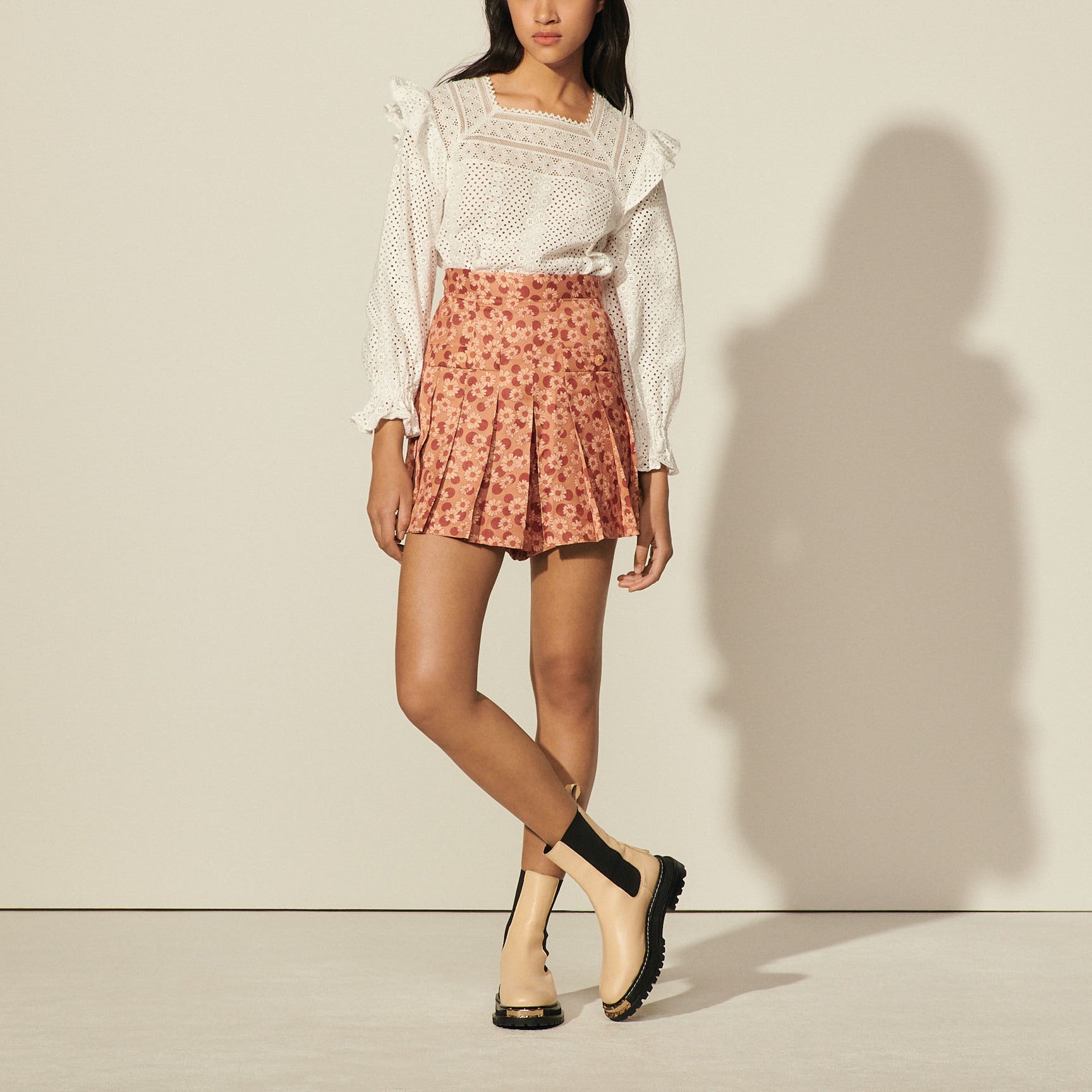 Short imprimé Sandro seconde main