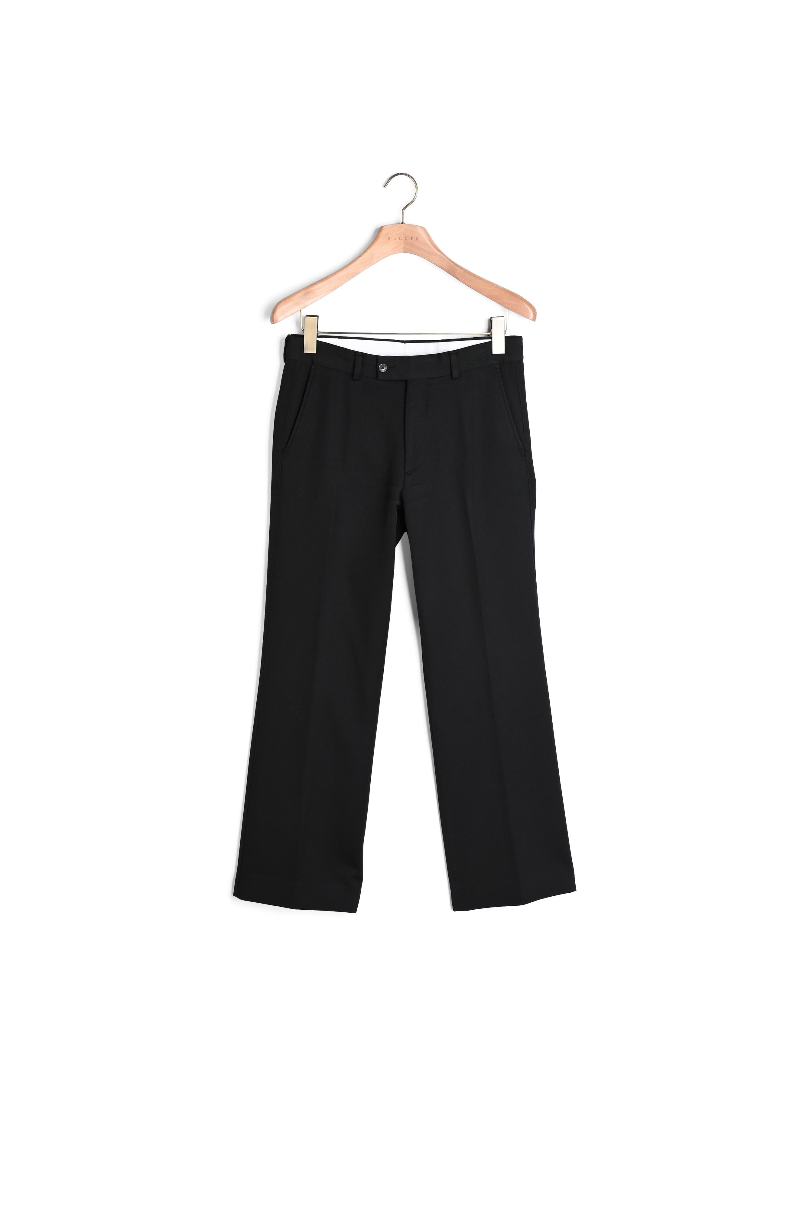 Pantalon en laine mélangée Sandro seconde main