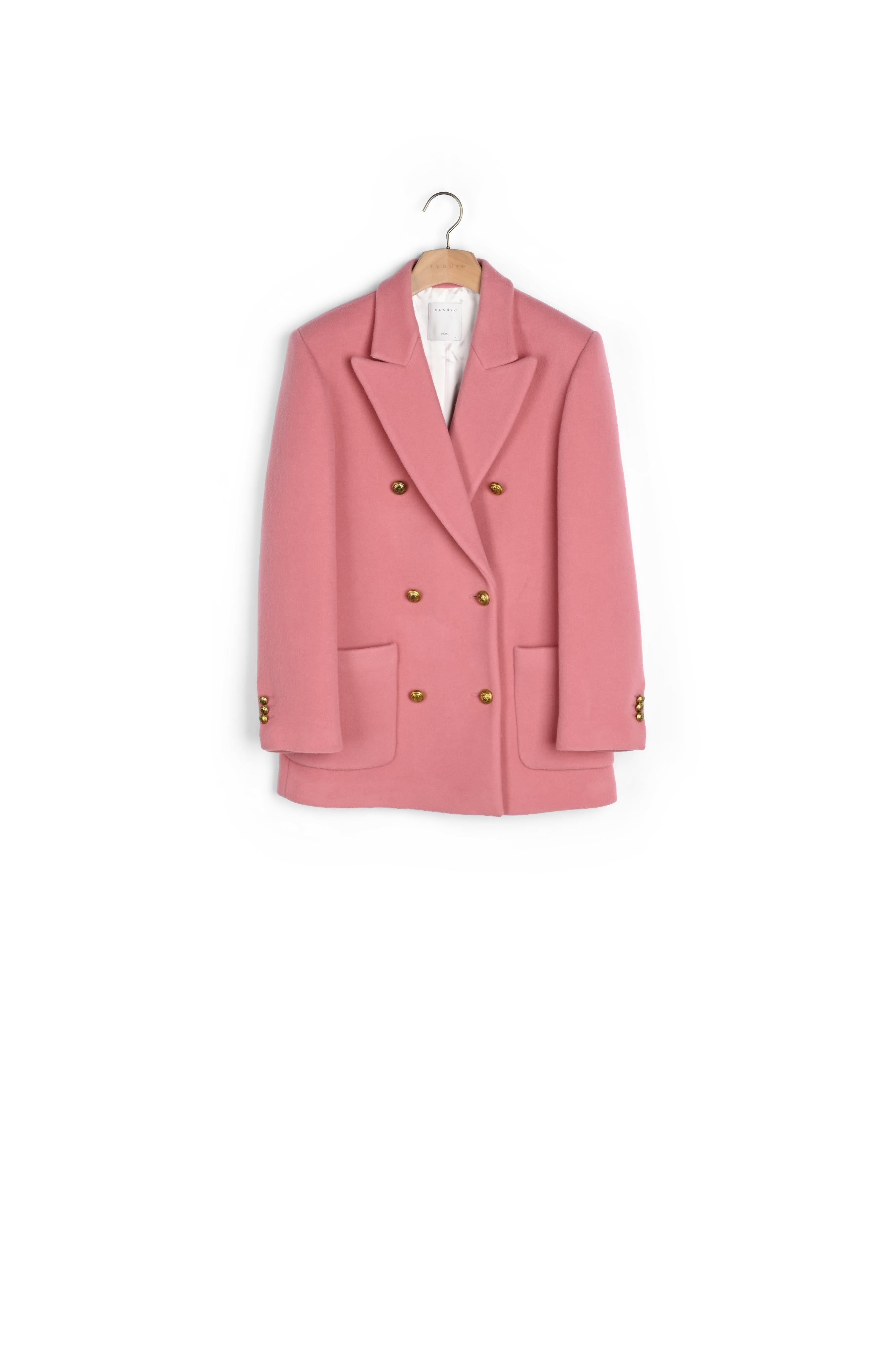 Manteau caban au boutonnage croisé Sandro seconde main