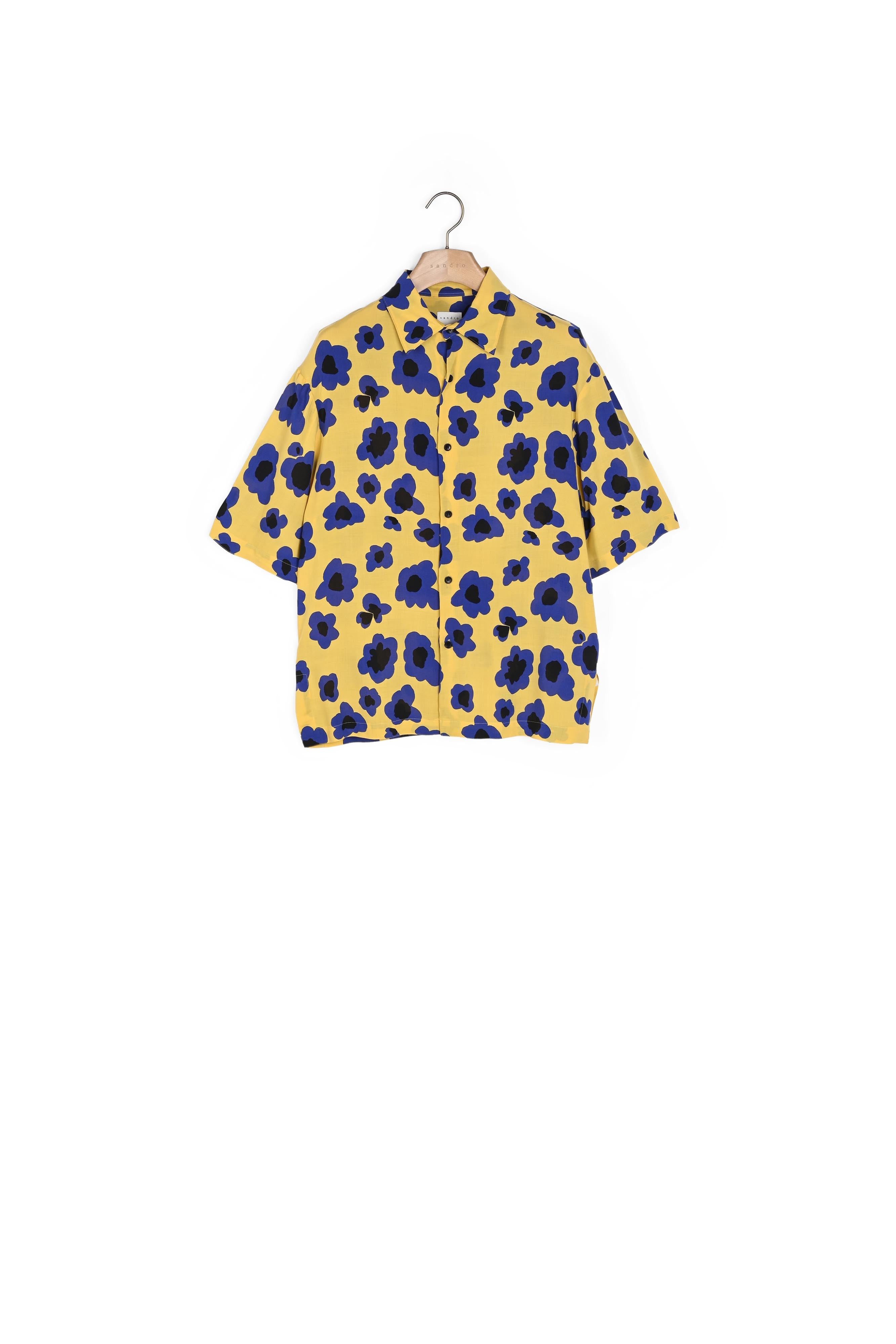 Chemise à manches courtes imprimée Sandro seconde main