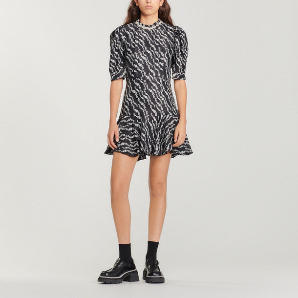 Robe courte fluide Sandro seconde main