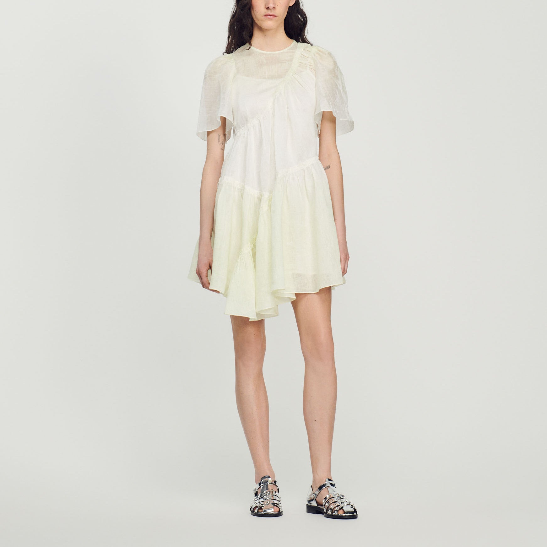 Robe courte tie&dye Sandro seconde main