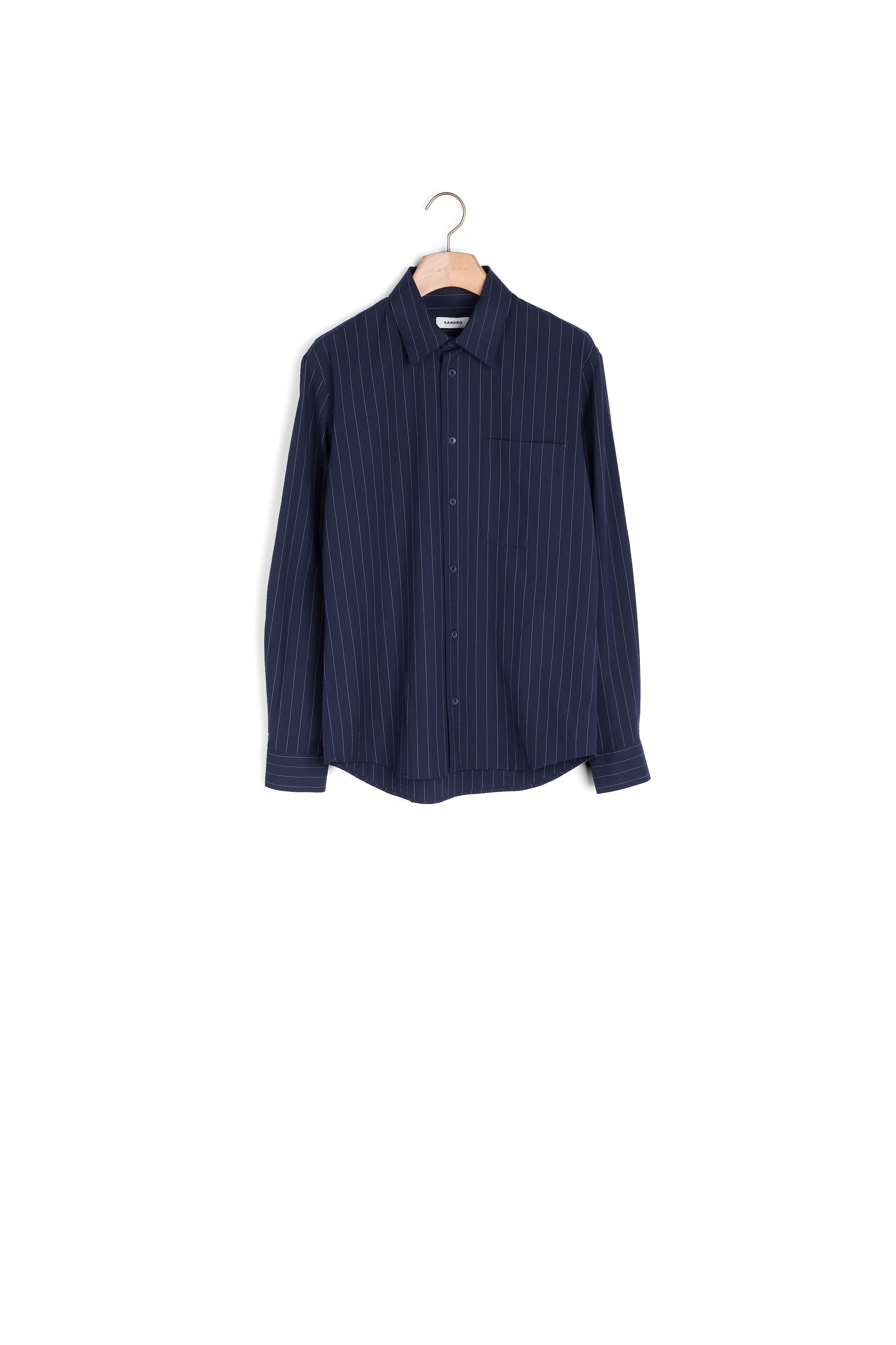 Chemise fluide à rayures Sandro seconde main