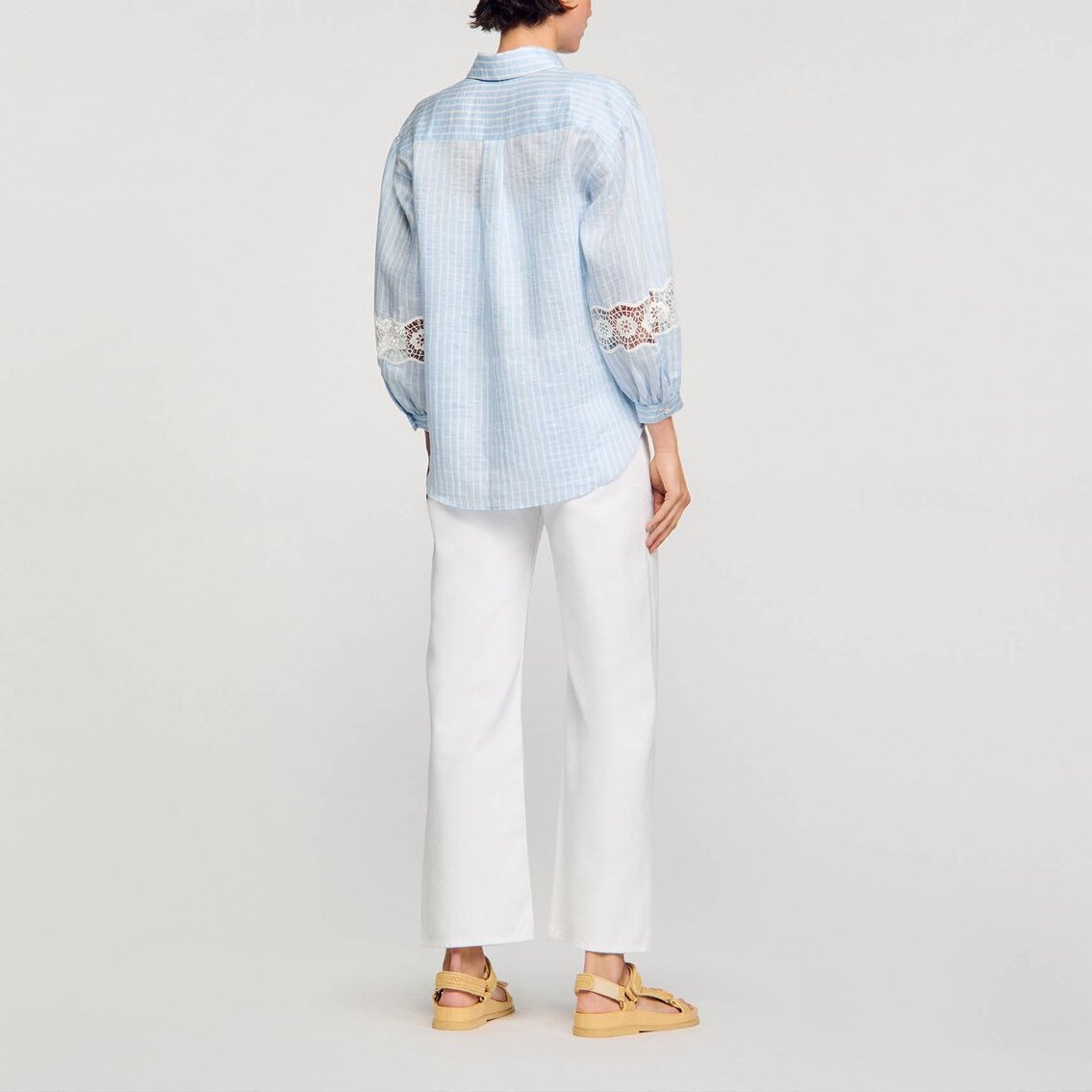 Chemise à rayures Sandro seconde main