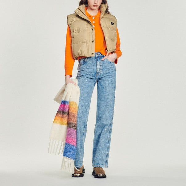 Pull court à boutons bijoux Sandro seconde main