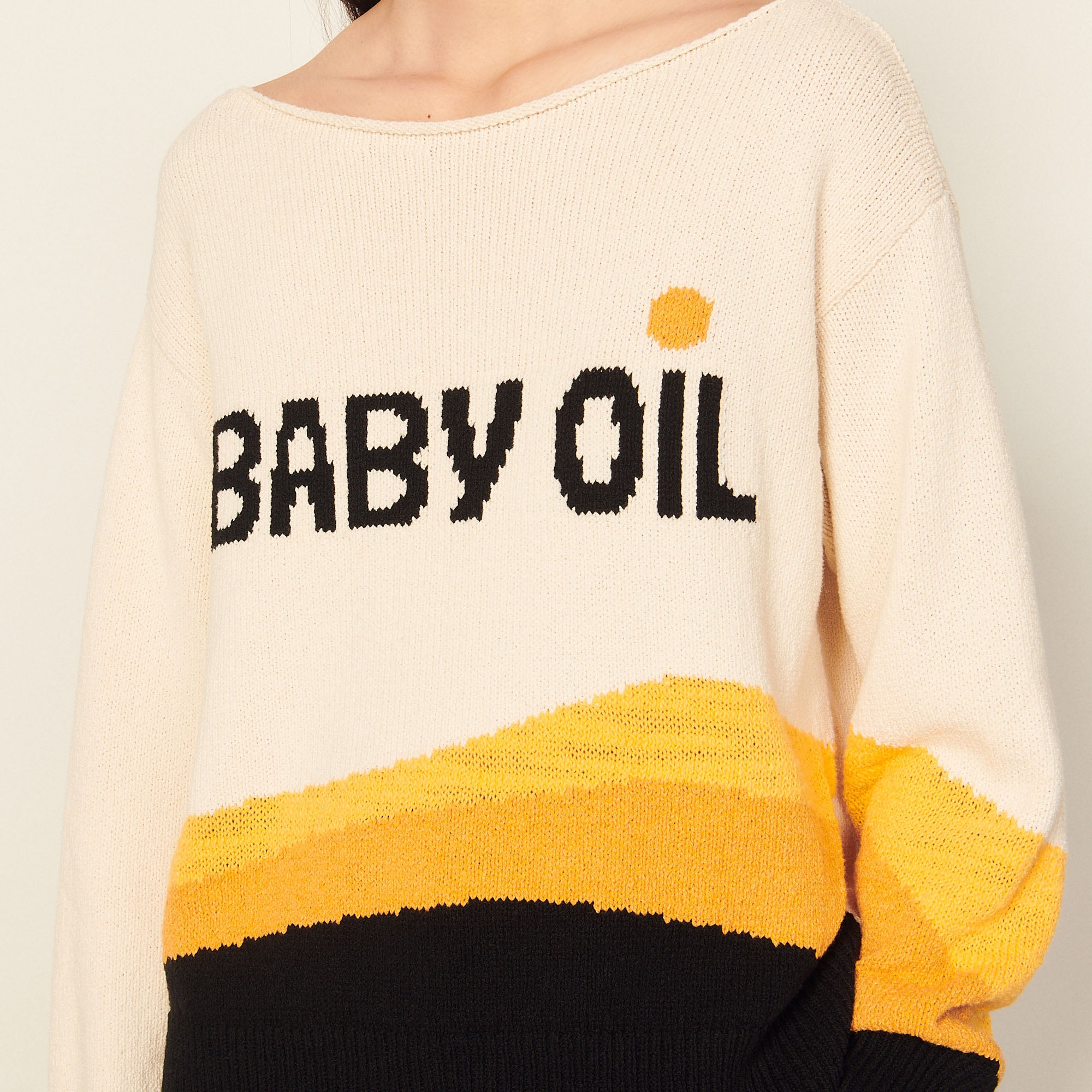 Pull graphique Sandro seconde main