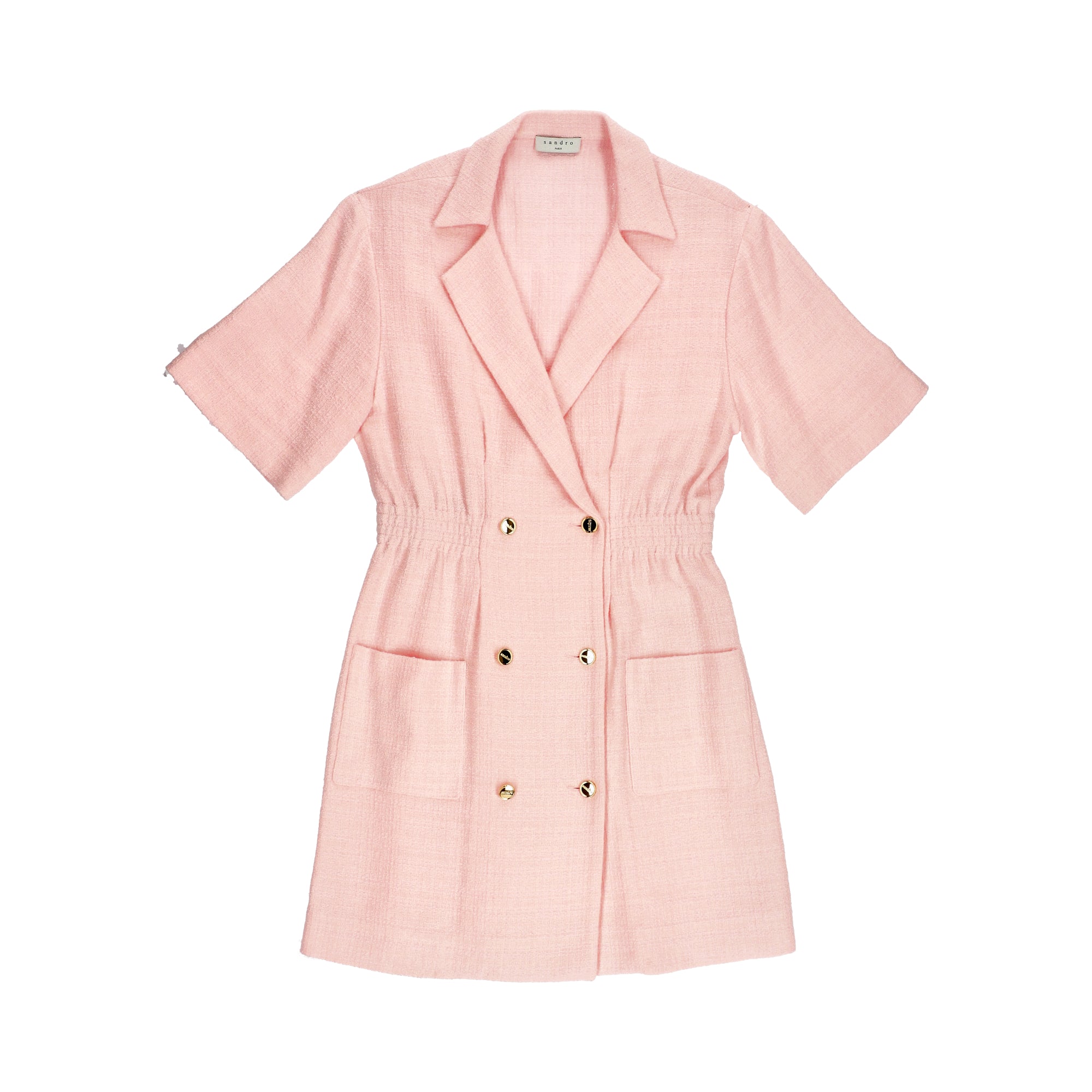 Robe à col tailleur Sandro seconde main