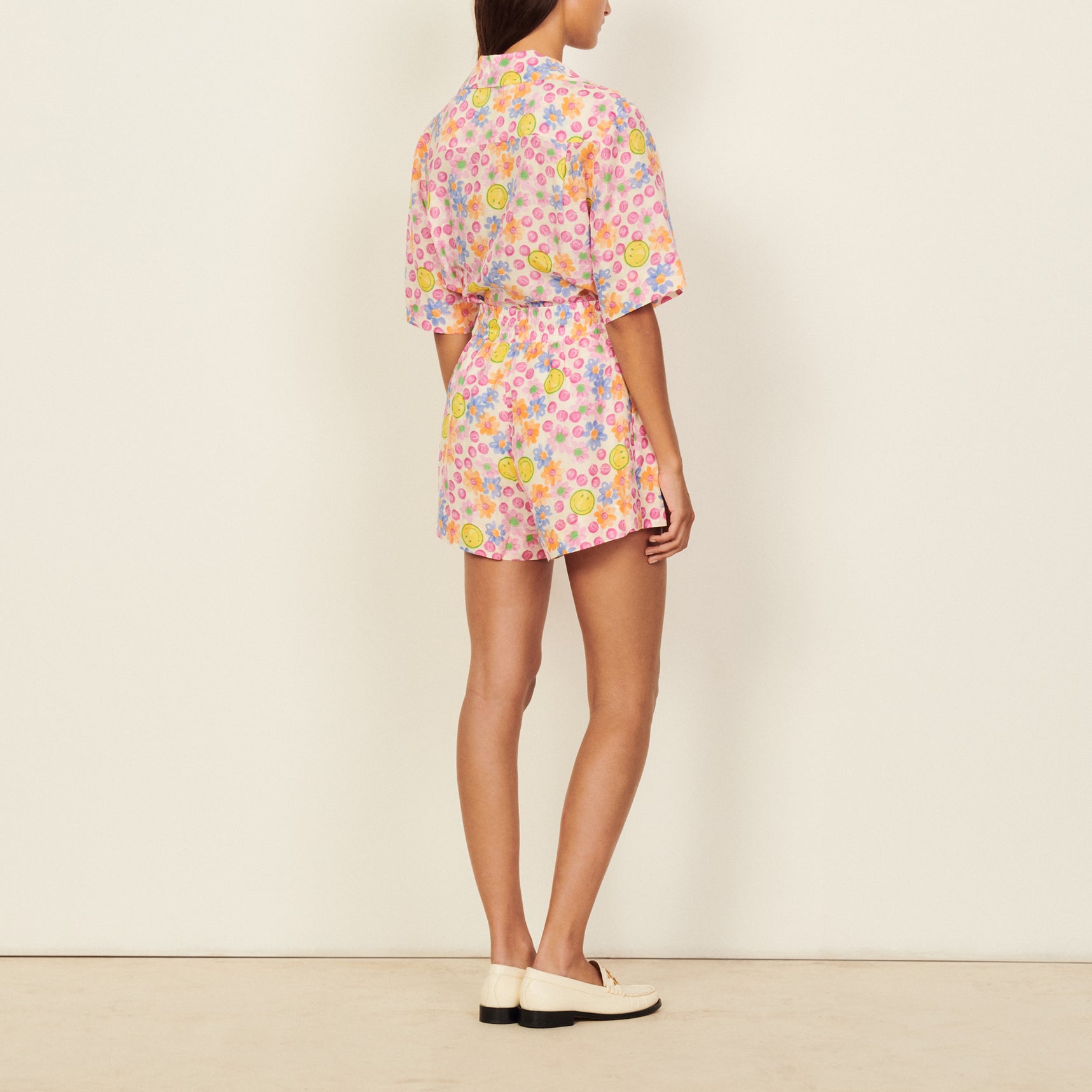 Smiley® Short large imprimé Sandro seconde main