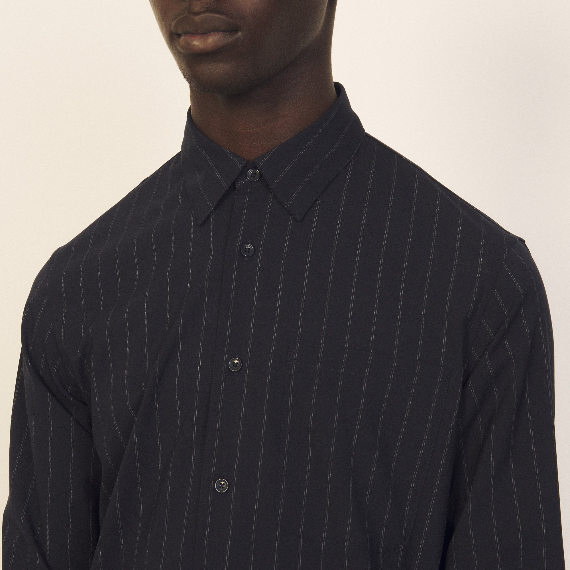 Chemise fluide rayée Sandro seconde main