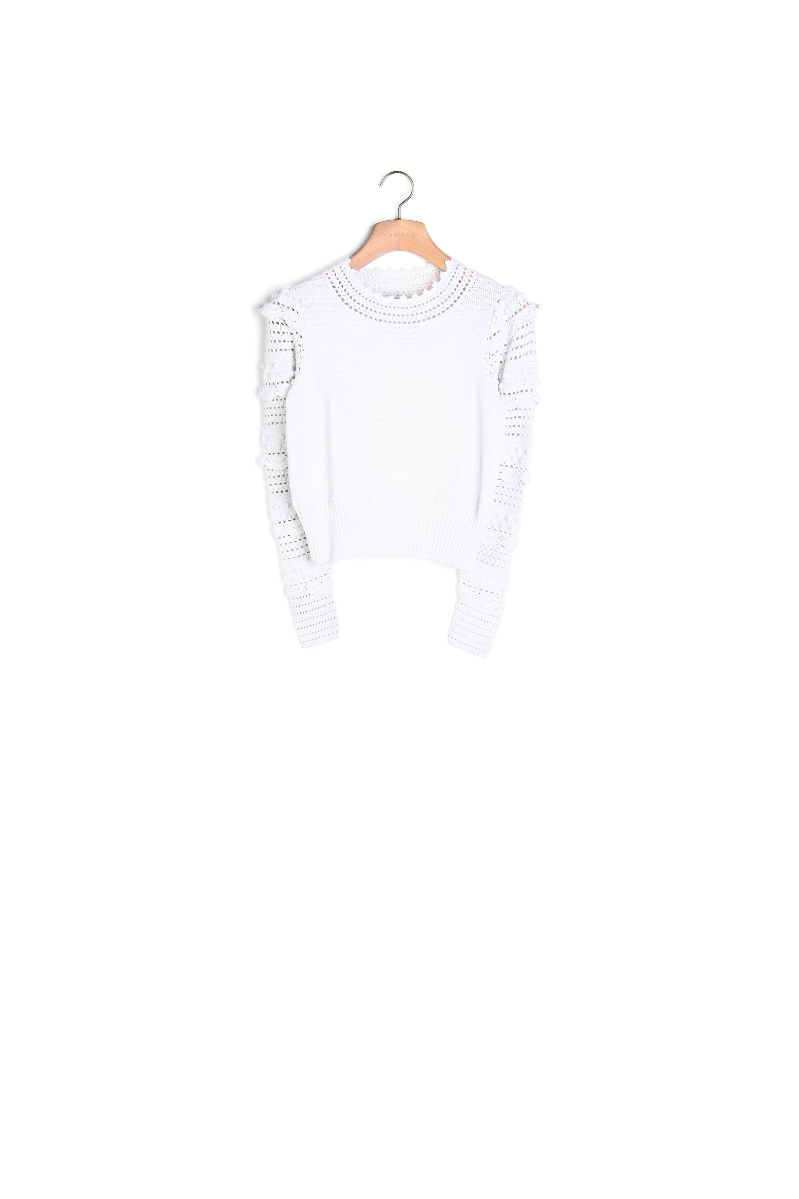 Pull en crochet Sandro seconde main