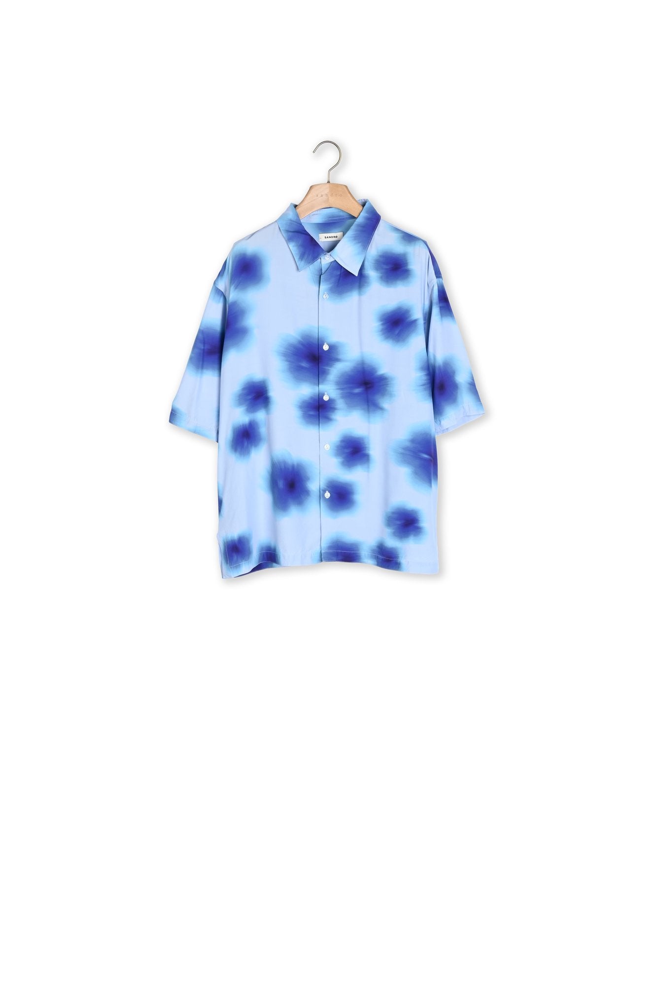 Chemise à imprimé fleuri Sandro seconde main