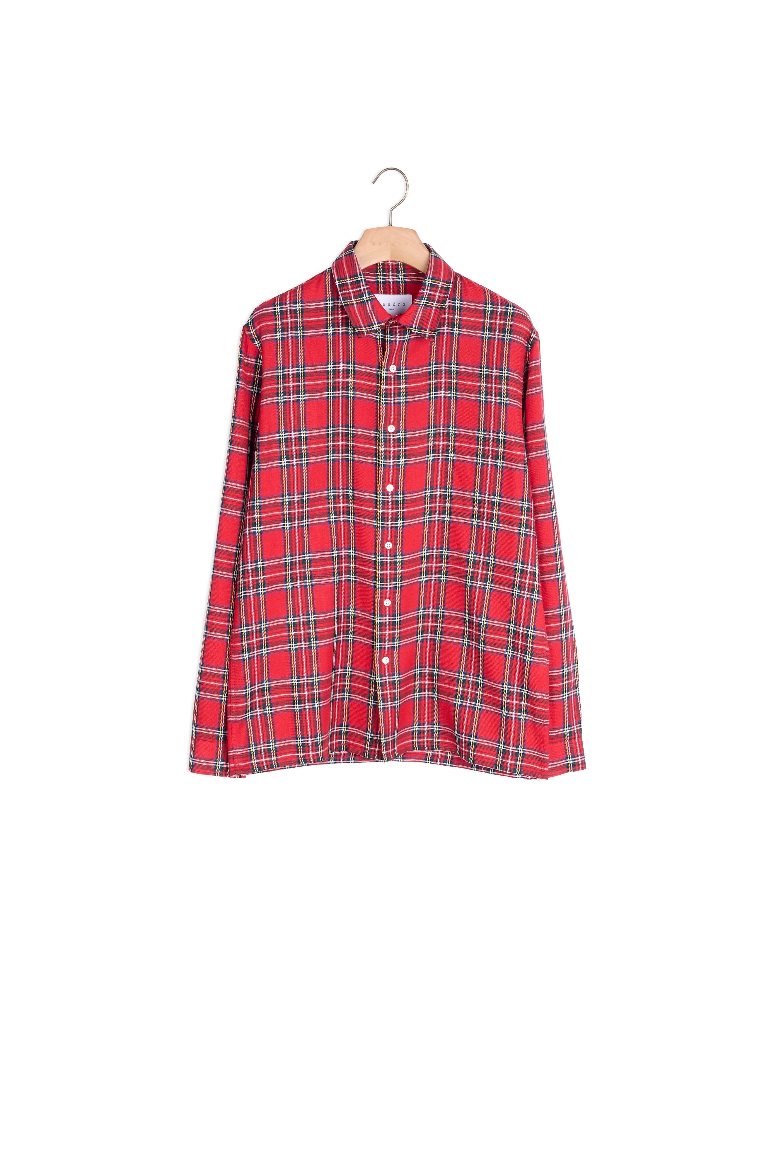 Chemise en tartan Sandro seconde main