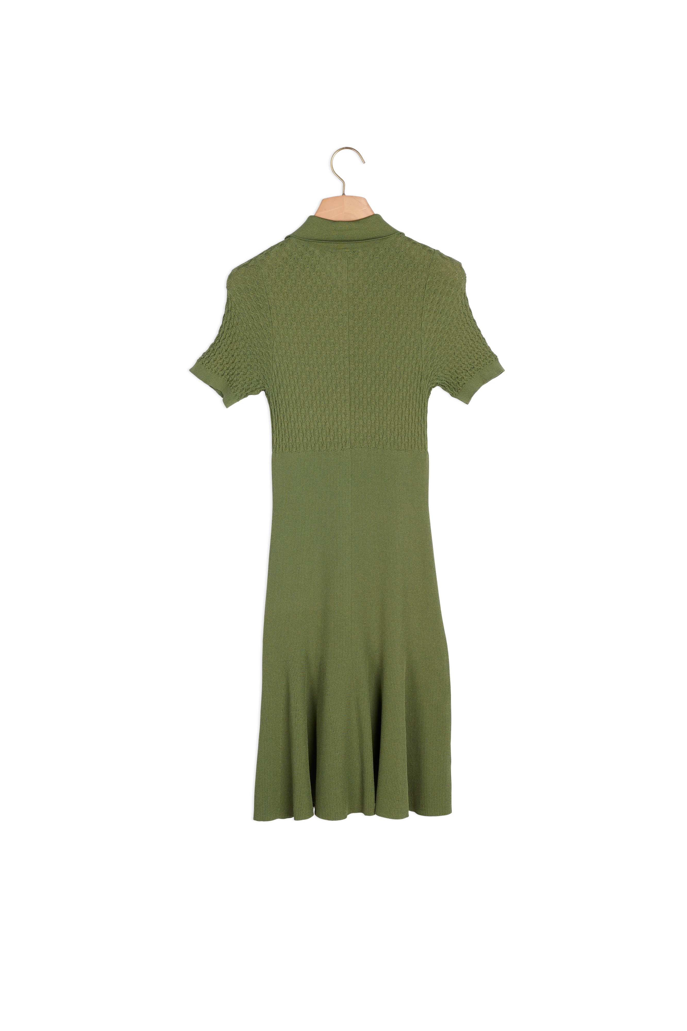 Robe en Maille façon polo Sandro seconde main