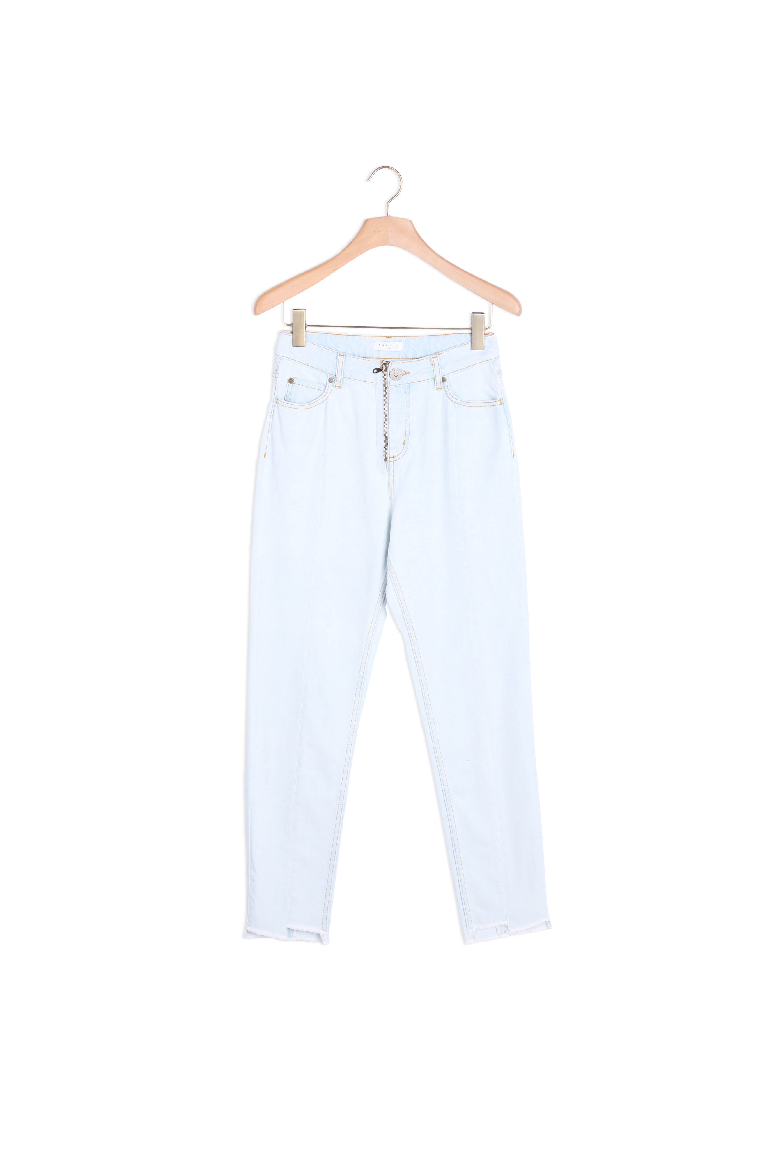 Jean BLEACHED - Denim Sandro seconde main