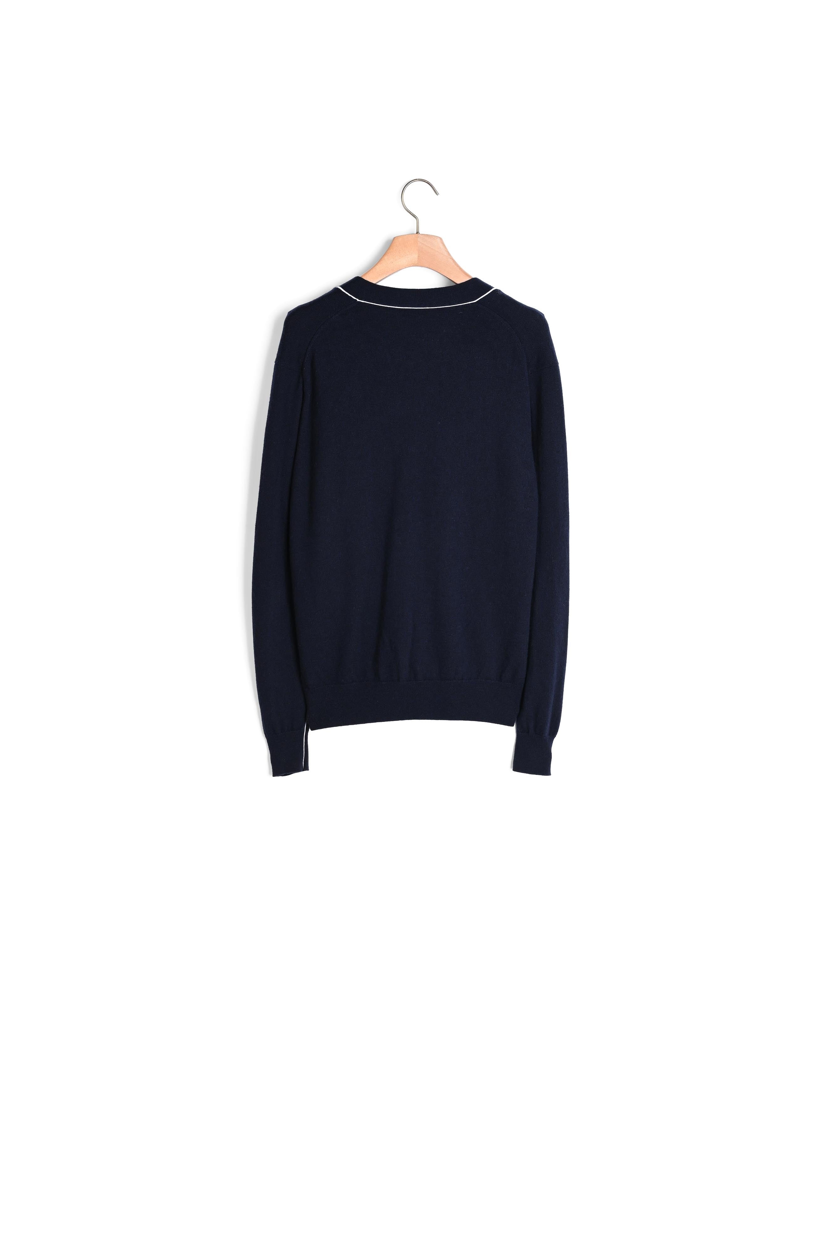 Cardigan rayé en Maille Sandro seconde main