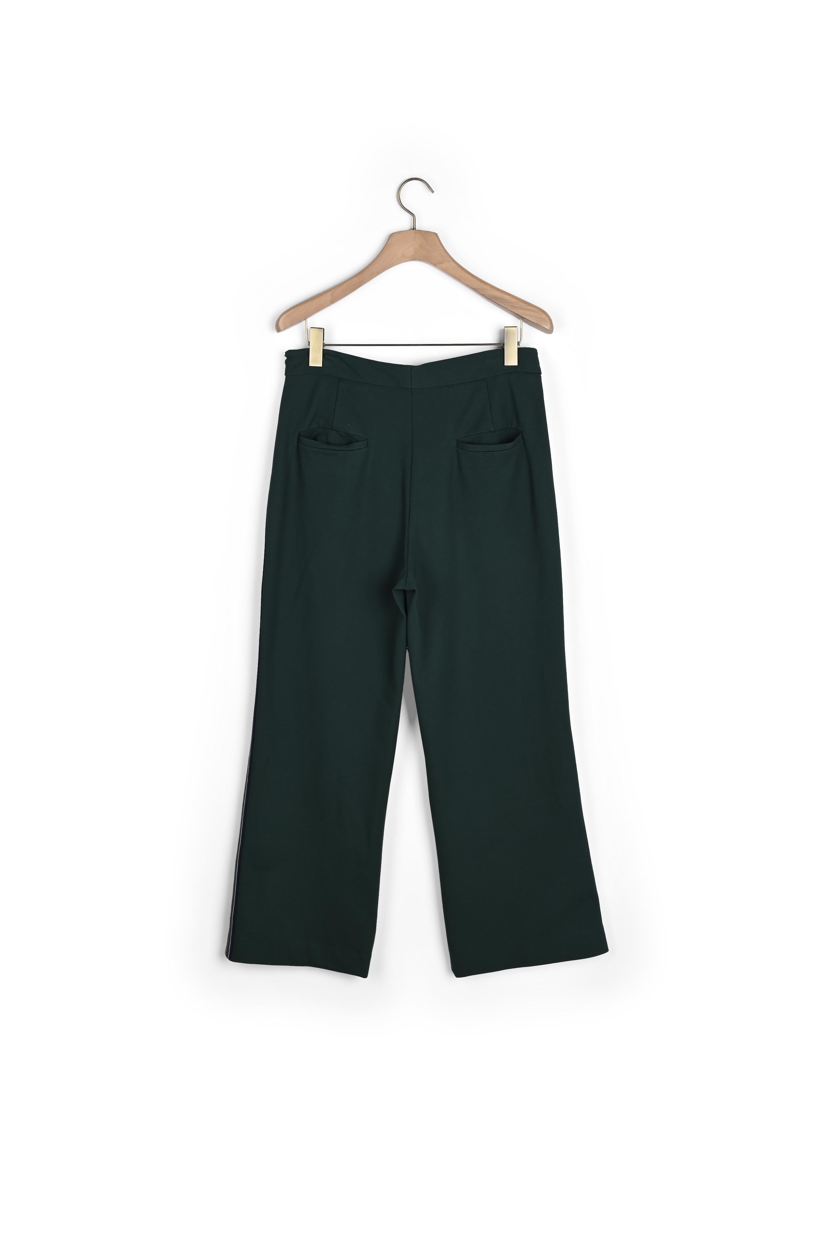 Pantalon large à galons tricolores Sandro seconde main