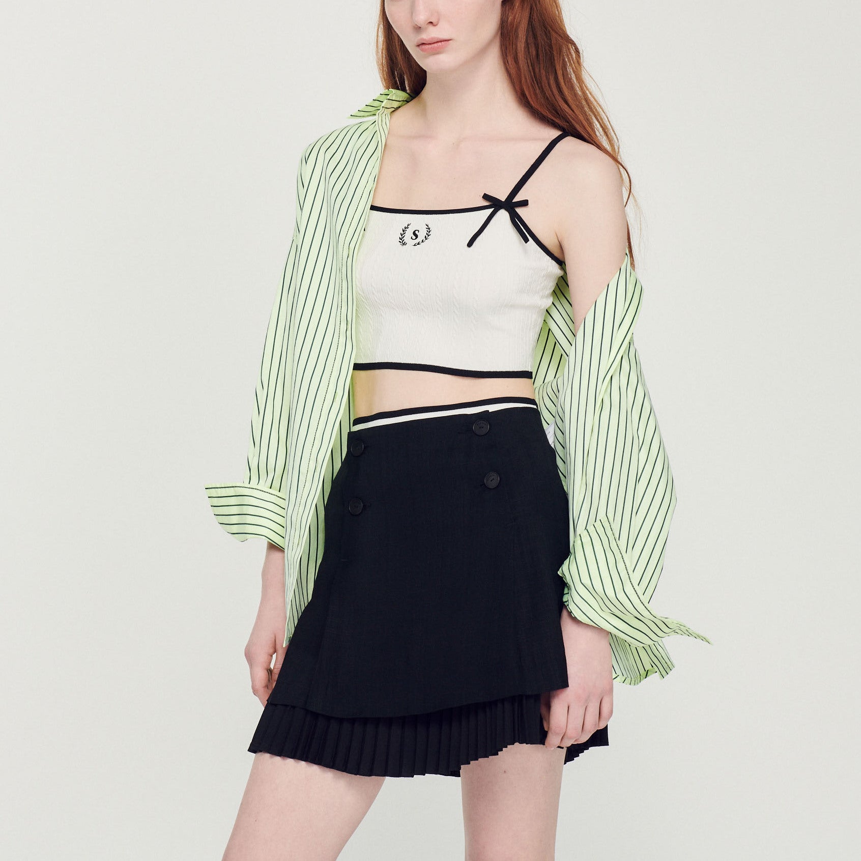 Brassière en Maille Sandro seconde main