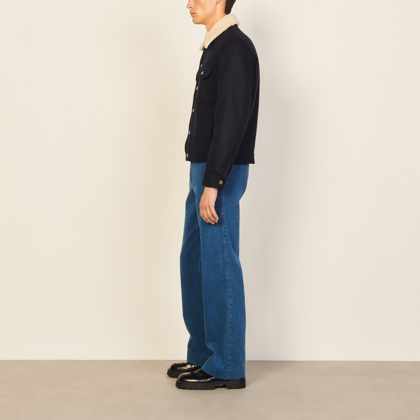 Blouson Marine Sandro seconde main