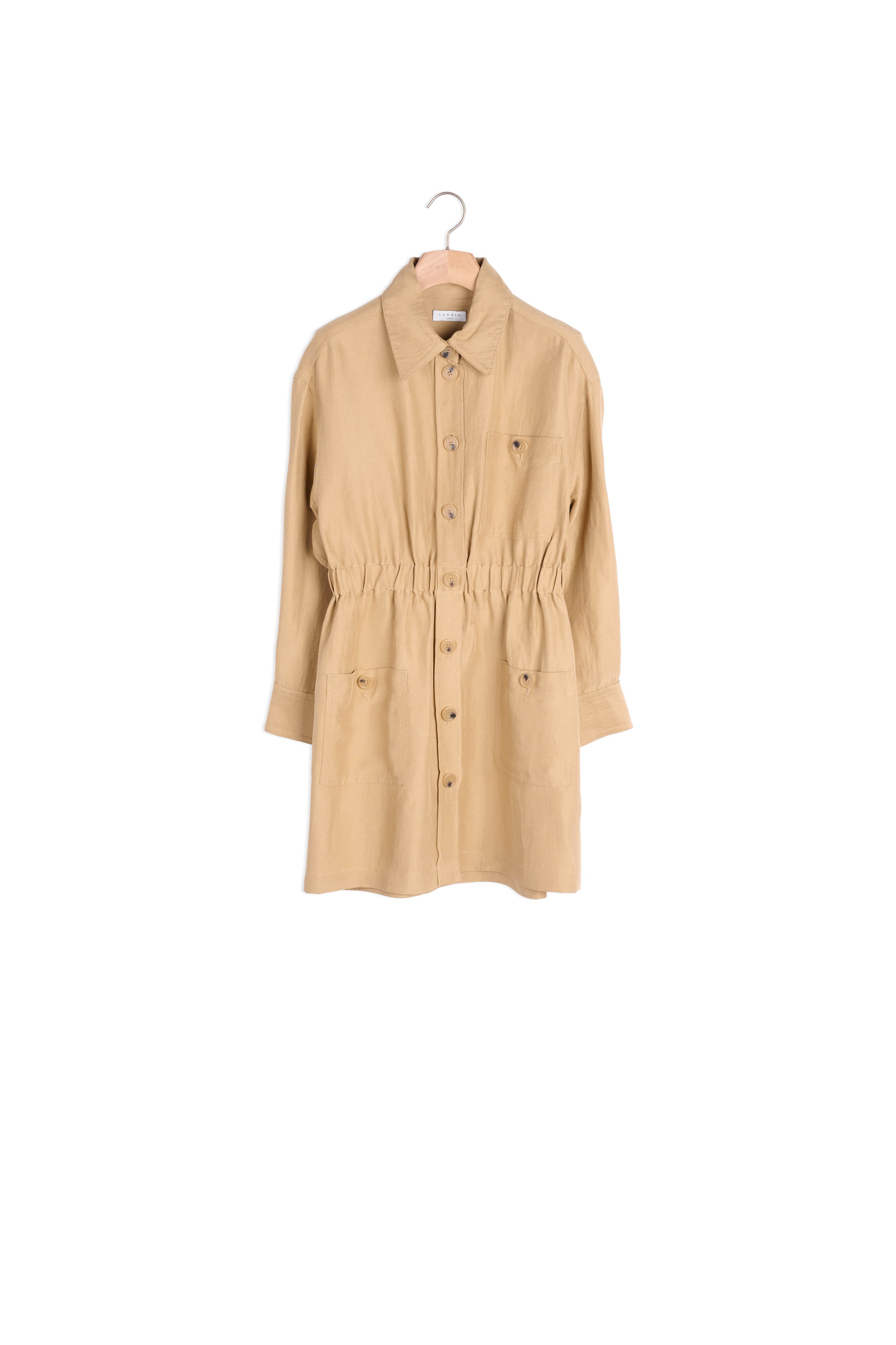 Robe façon Chemise Sandro seconde main