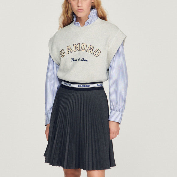 Sweat à col amovible Sandro seconde main