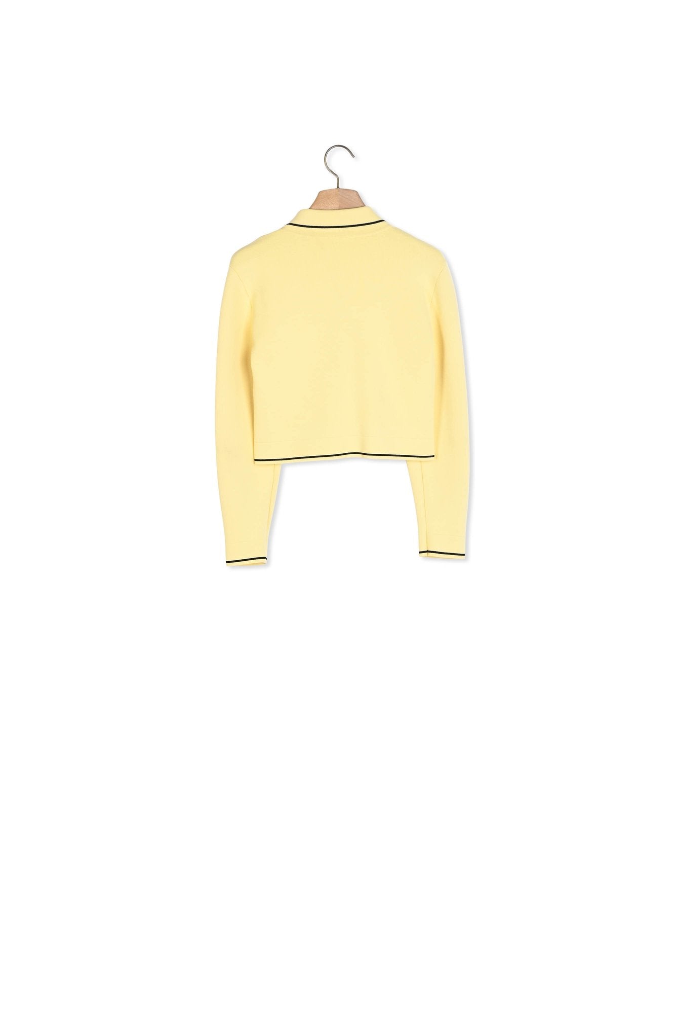 Cardigan court à col Chemise Sandro seconde main