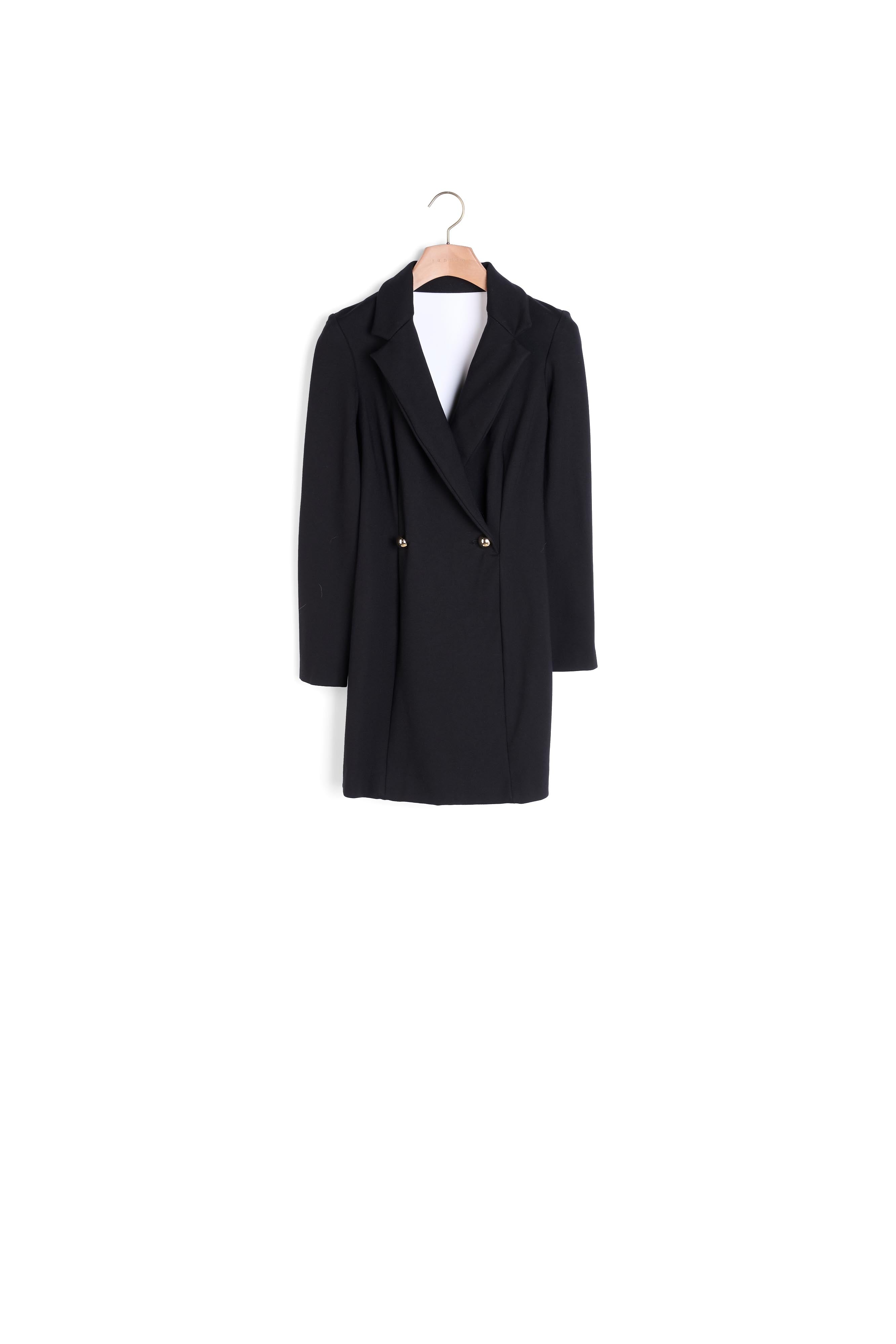 Robe courte tailleur dos nu Sandro seconde main