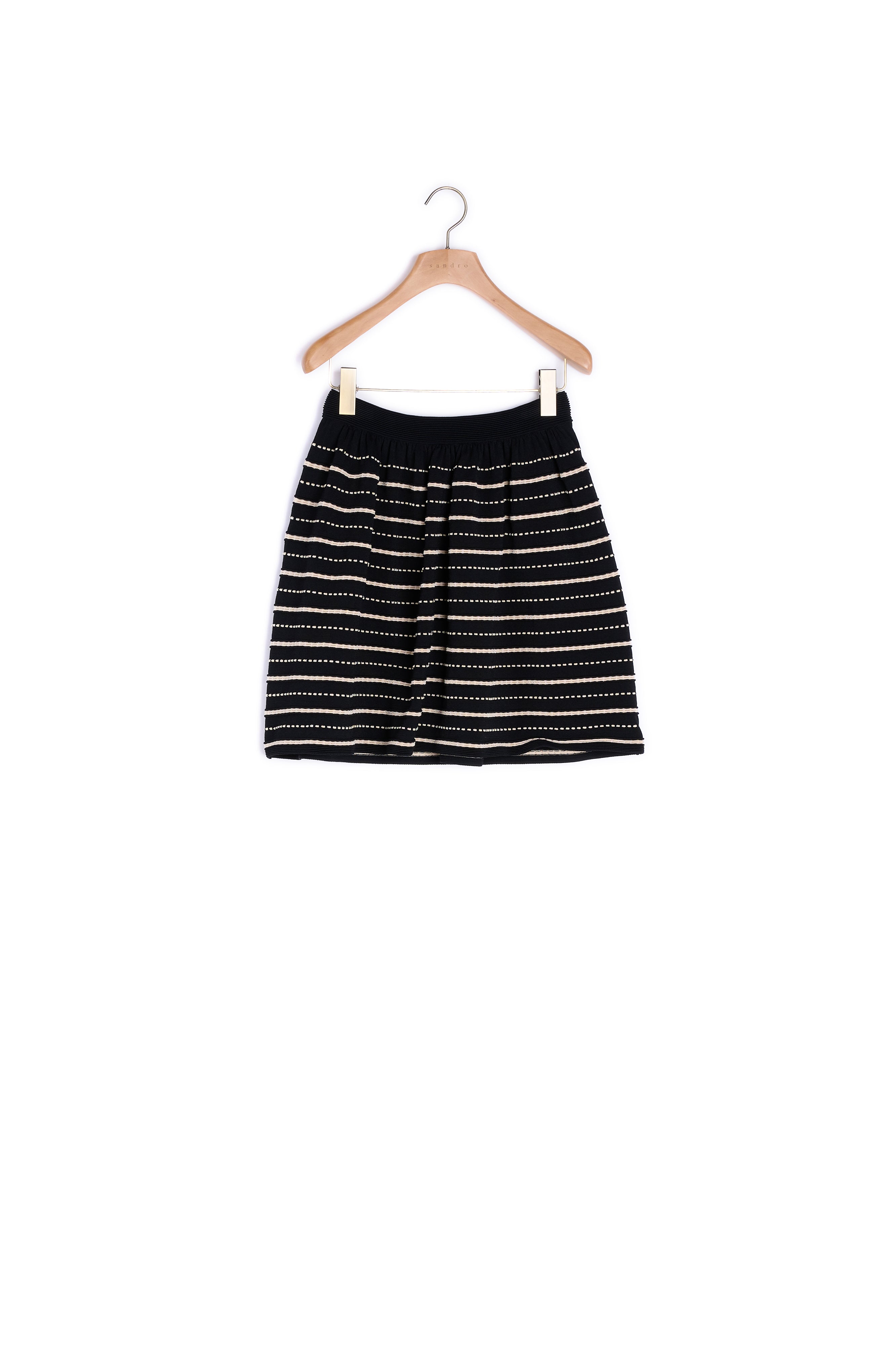 Jupe Noir Sandro seconde main