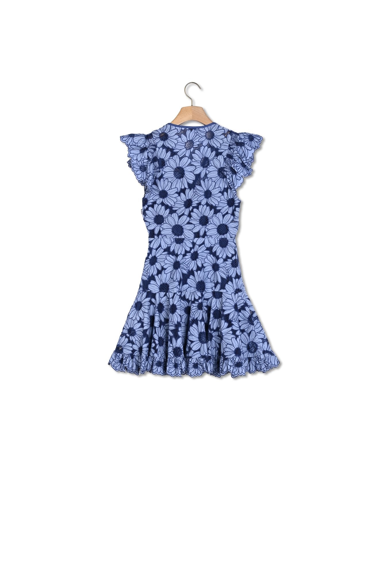 Robe guipure marguerites Sandro seconde main