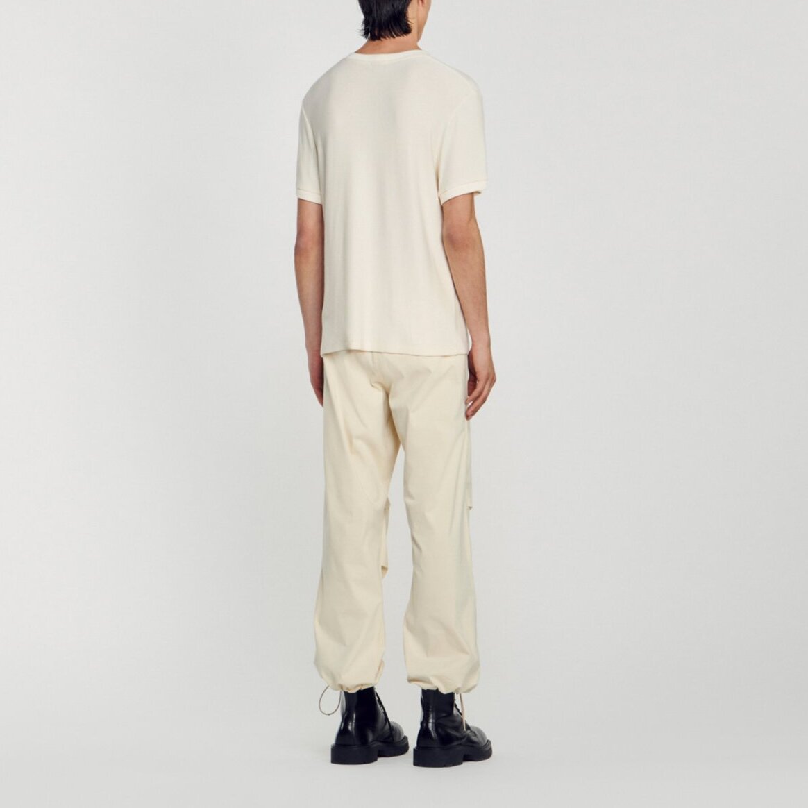 Tee-shirt col rond Sandro seconde main