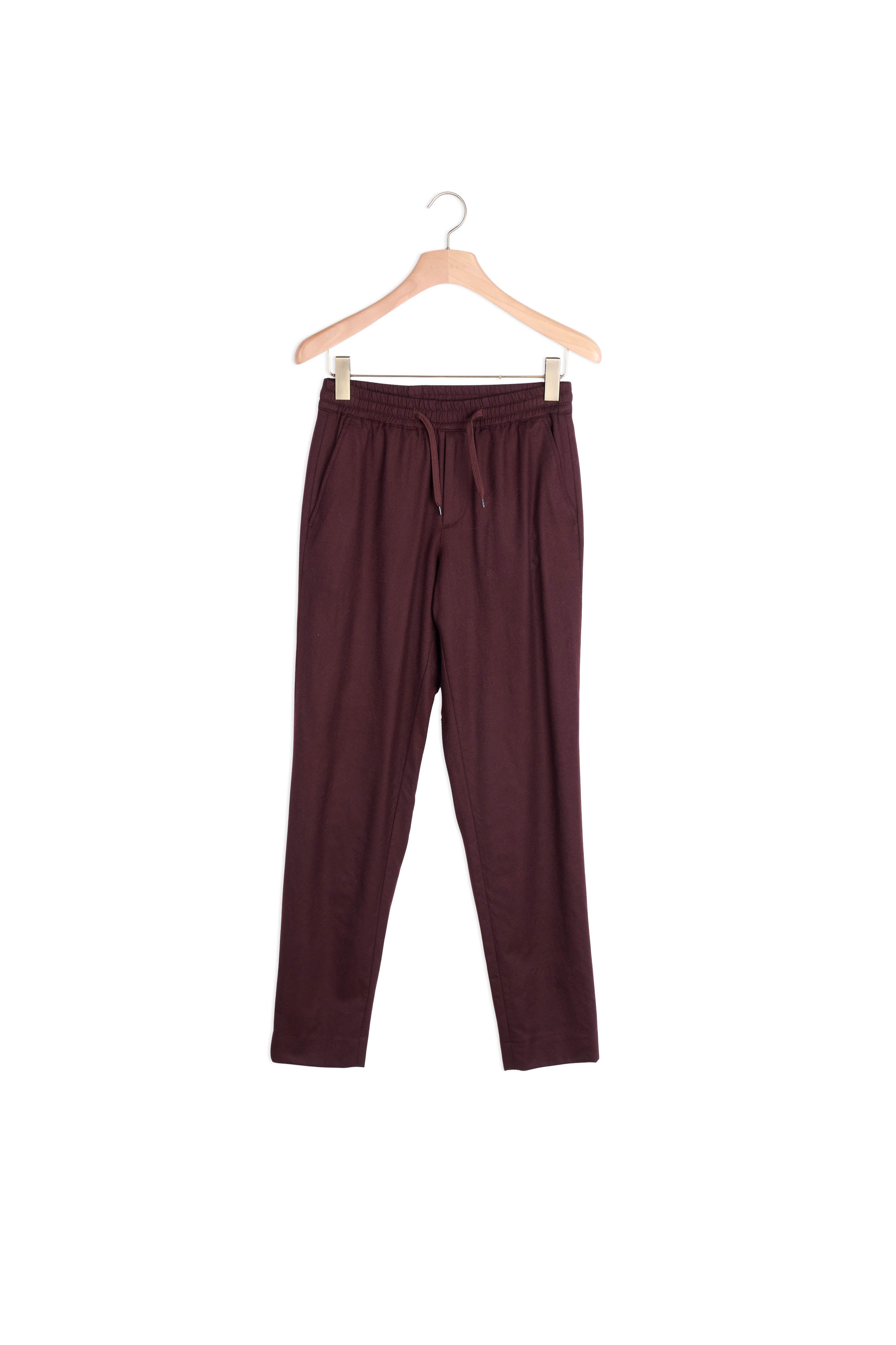 Pantalon en flanelle Sandro seconde main