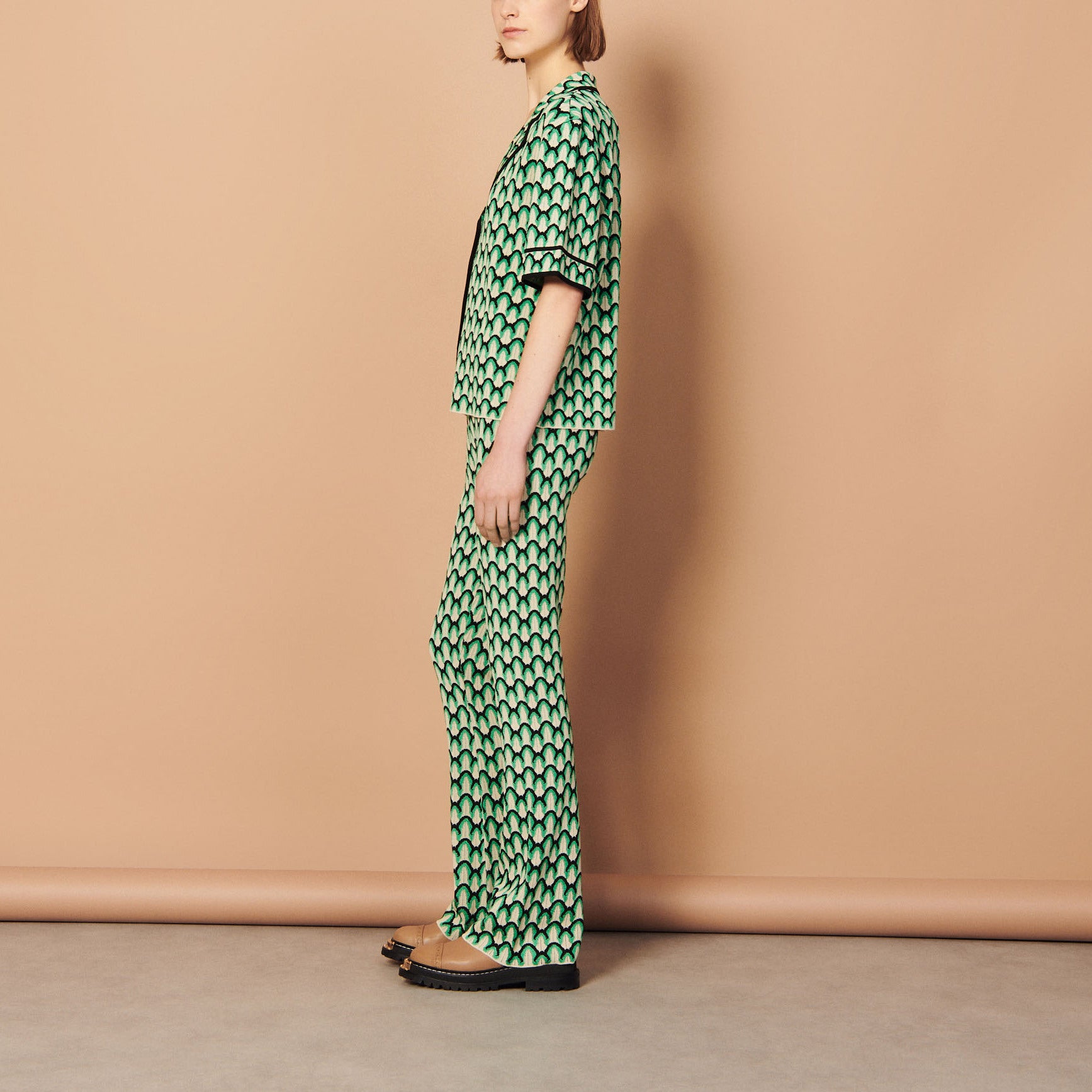 Cardigan à manches courtes Sandro seconde main