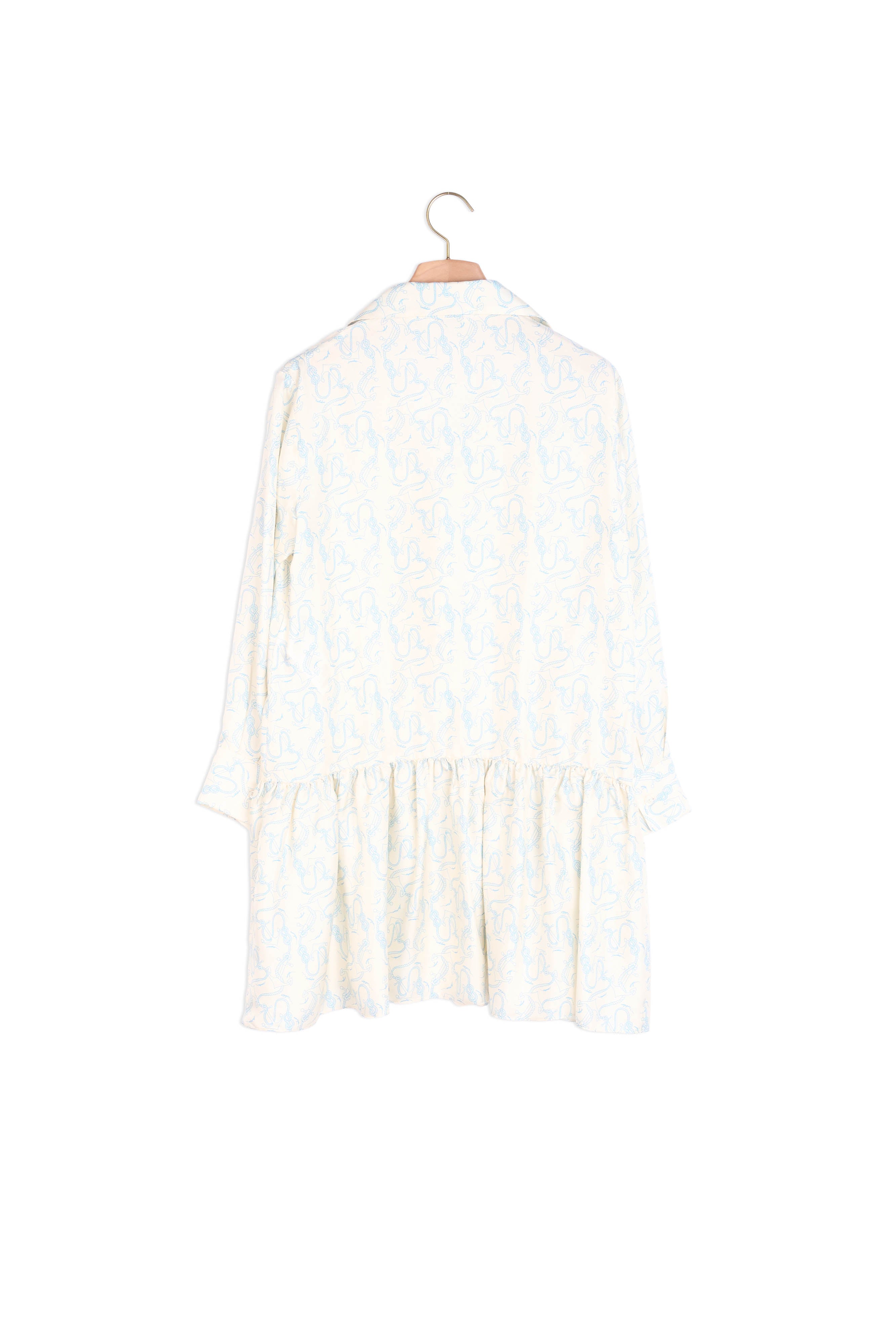 Robe en soie imprimée Sandro seconde main