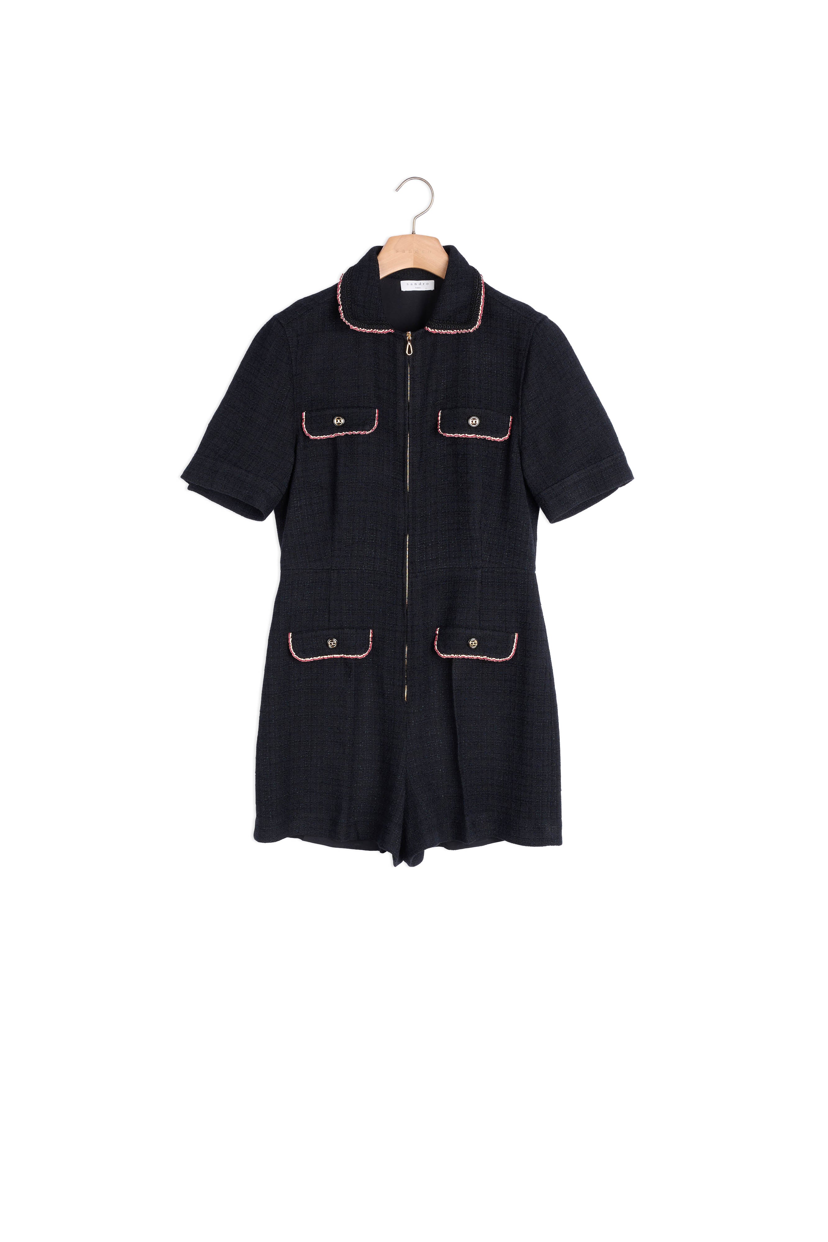 Combinaison Short en tweed Sandro seconde main