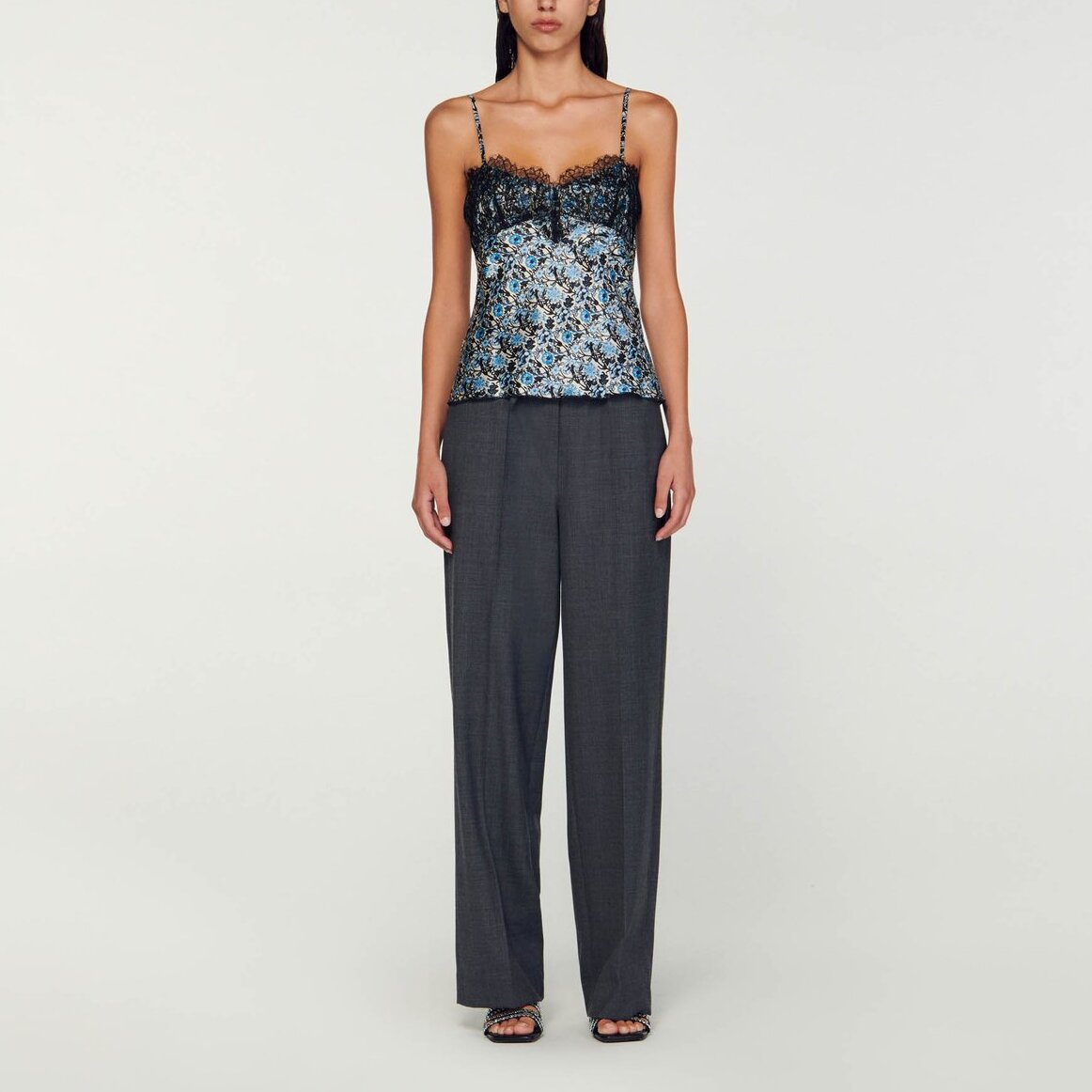 Caraco imprimé Sandro seconde main