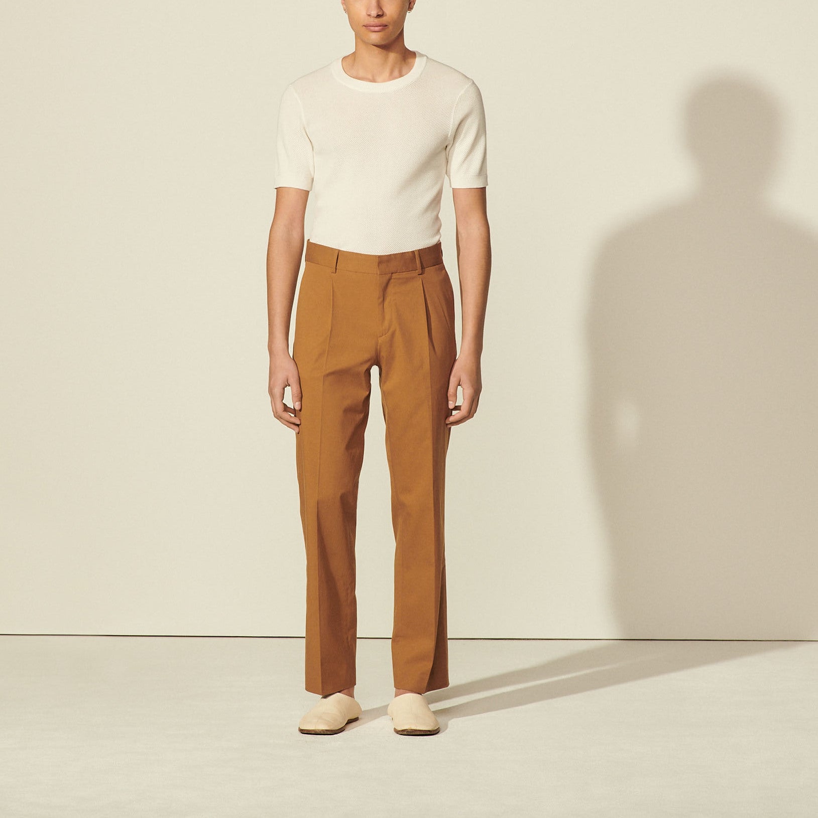 Pantalon coupe droite Sandro seconde main