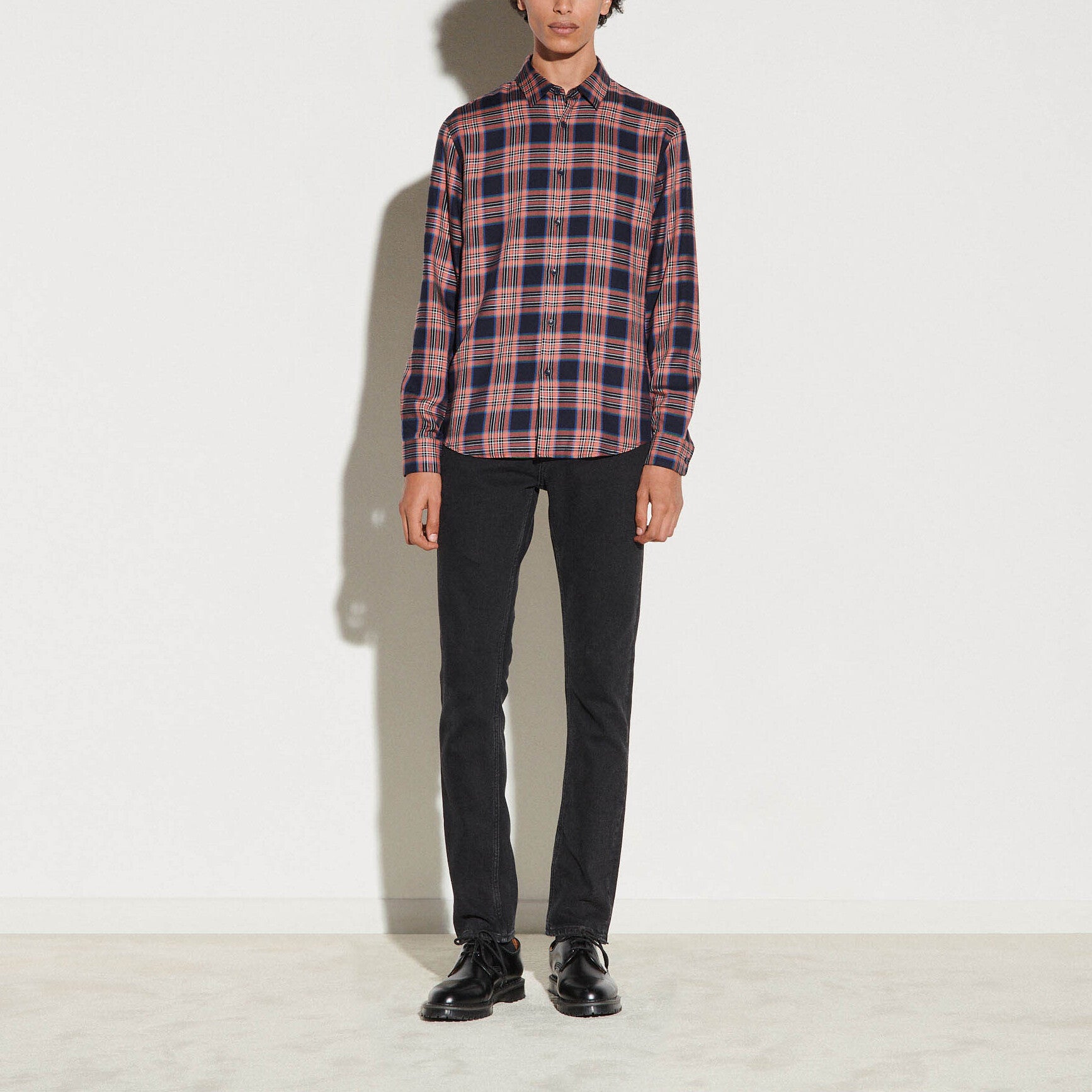 Chemise à carreaux Sandro seconde main