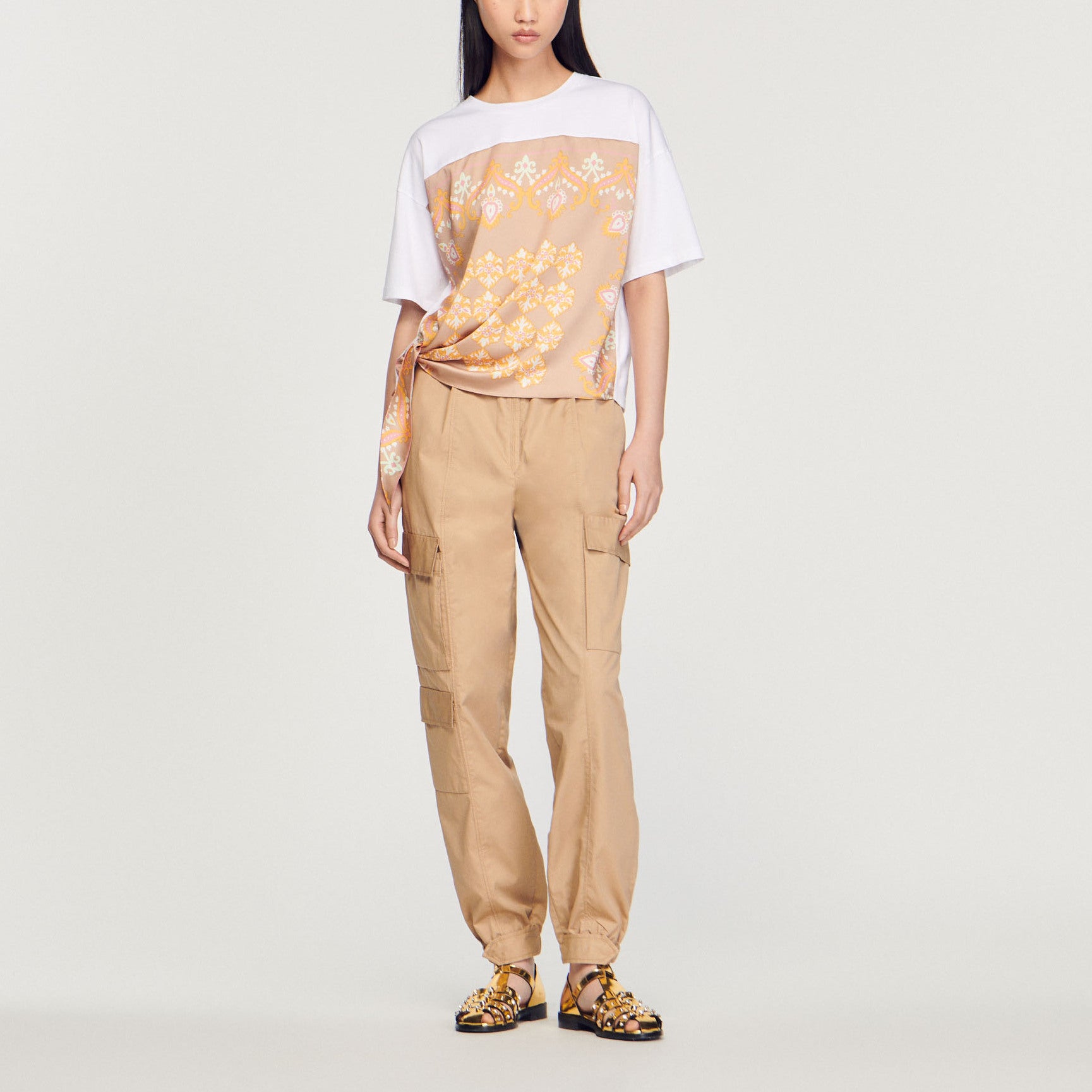 T-shirt foulard Sandro seconde main